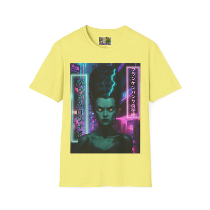 Bride of Frankenpunk LTcolors Unisex T-Shirt by CreepyCrafts.boo – cypherpunkgear.com | Cypherpunk Merch