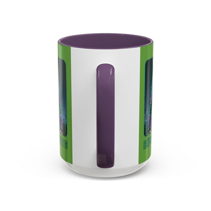 Cipher McByte Accent Mug by cypherpunkgear – cypherpunkgear.com | Cypherpunk Merch