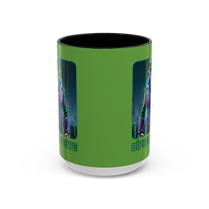 Cipher McByte Accent Mug by cypherpunkgear – cypherpunkgear.com | Cypherpunk Merch