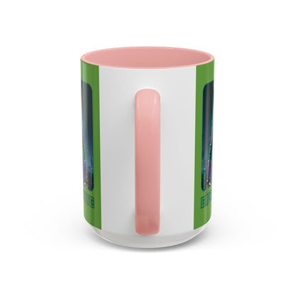 Cipher McByte Accent Mug by cypherpunkgear – cypherpunkgear.com | Cypherpunk Merch