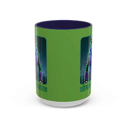 Cipher McByte Accent Mug by cypherpunkgear – cypherpunkgear.com | Cypherpunk Merch