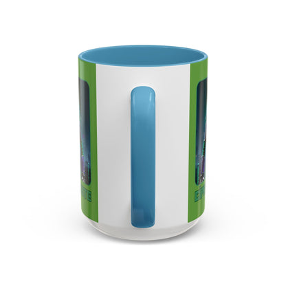 Cipher McByte Accent Mug by cypherpunkgear – cypherpunkgear.com | Cypherpunk Merch