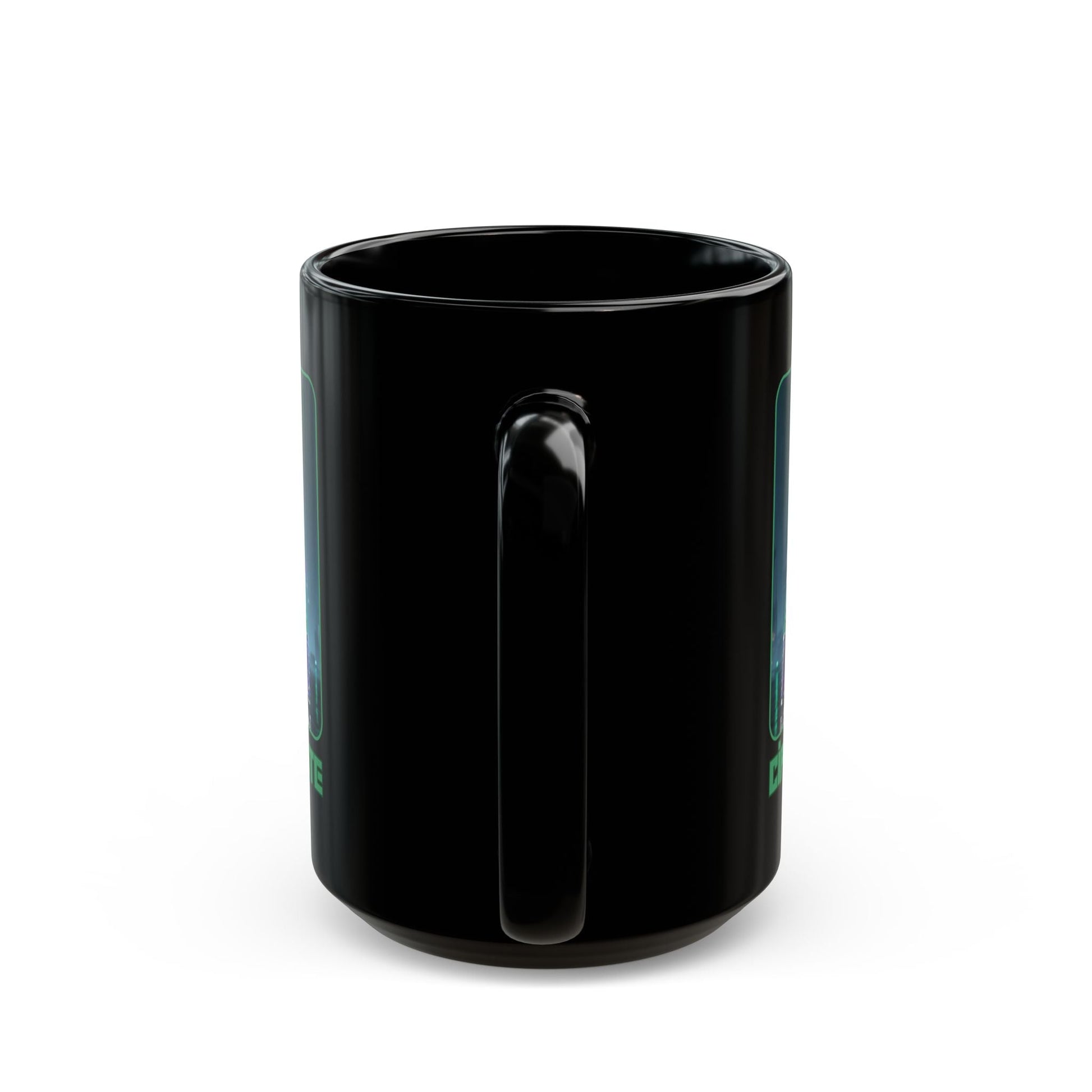 Cipher McByte Black Mug by cypherpunkgear – cypherpunkgear.com | Cypherpunk Merch