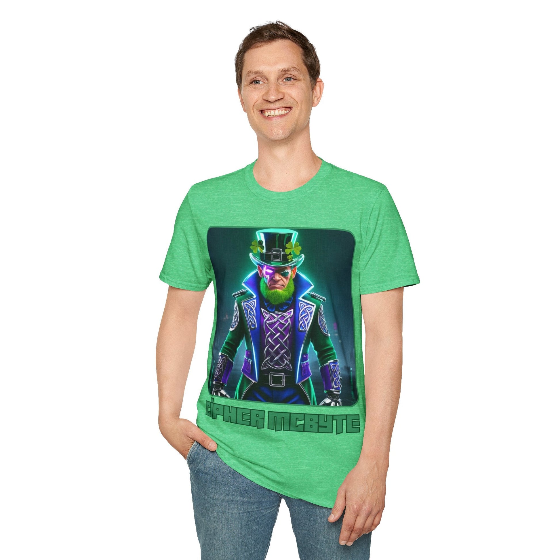 Cipher McByte DKcolors Unisex T-Shirt by cypherpunkgear – cypherpunkgear.com | Cypherpunk Merch