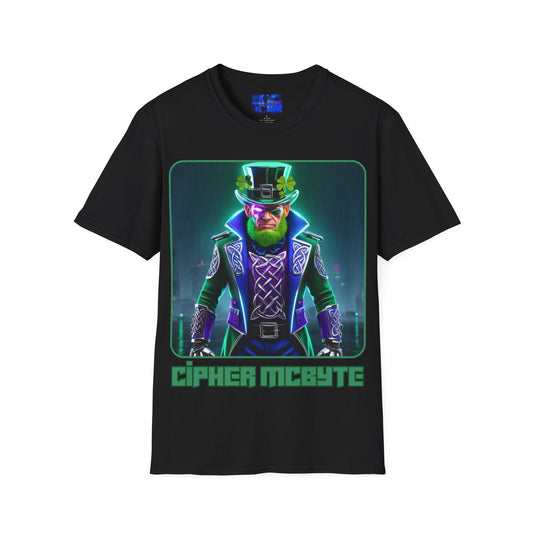 Cipher McByte DKcolors Unisex T-Shirt by cypherpunkgear – cypherpunkgear.com | Cypherpunk Merch
