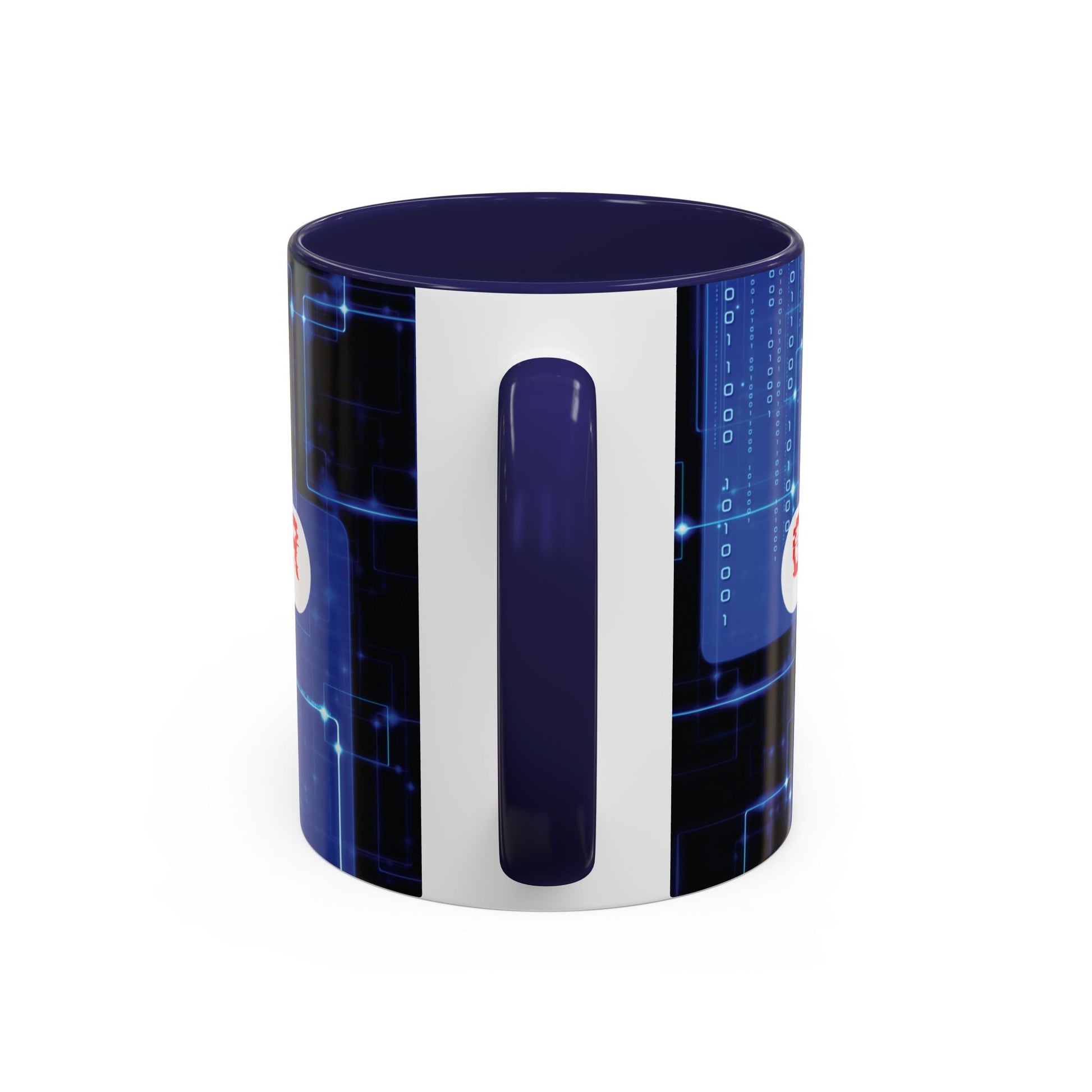 Cypherpunkgear logo Accent Mug by cypherpunkgear – cypherpunkgear.com | Cypherpunk Merch