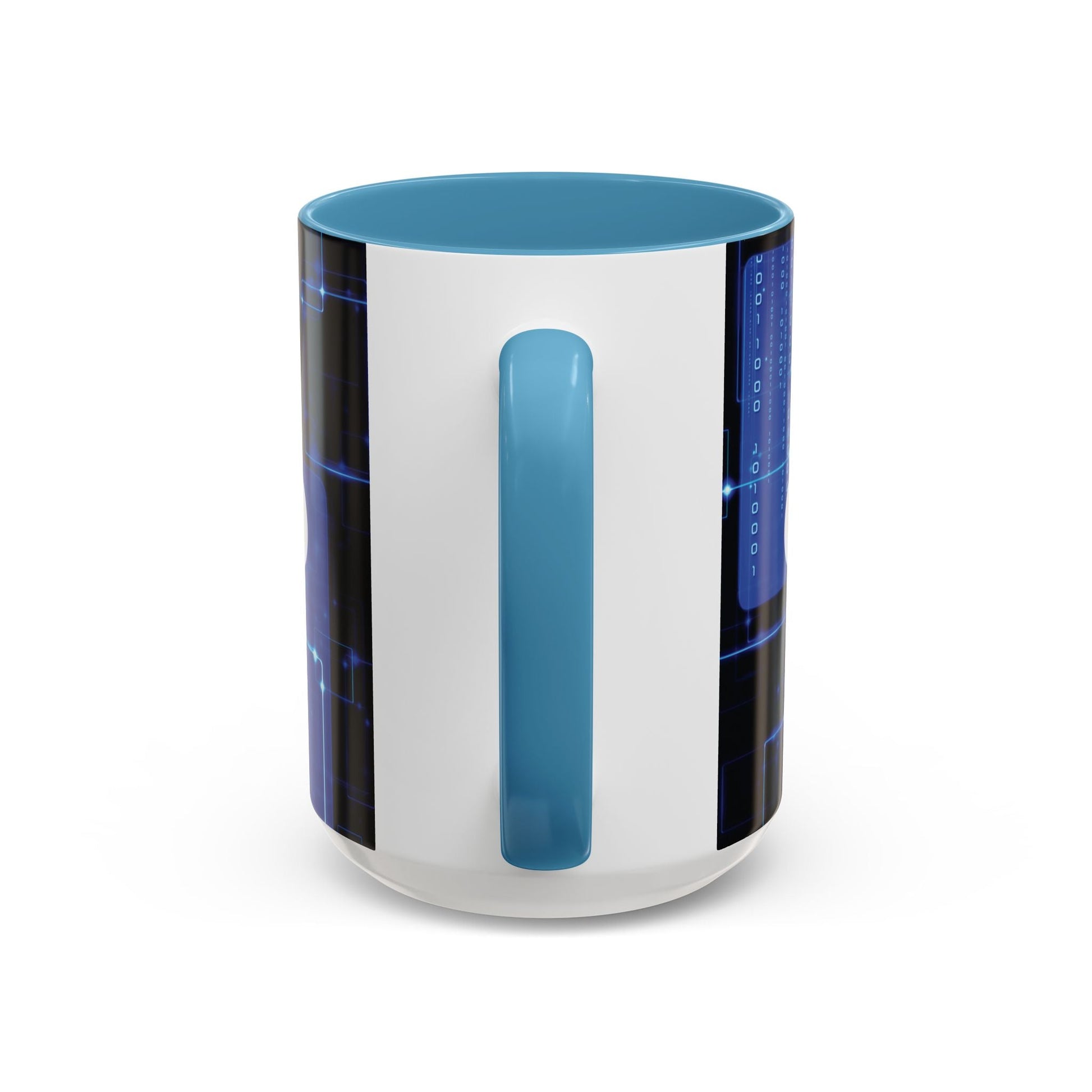 Cypherpunkgear logo Accent Mug by cypherpunkgear – cypherpunkgear.com | Cypherpunk Merch