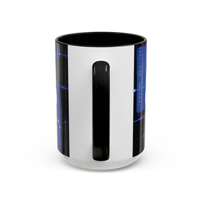 Cypherpunkgear logo Accent Mug by cypherpunkgear – cypherpunkgear.com | Cypherpunk Merch