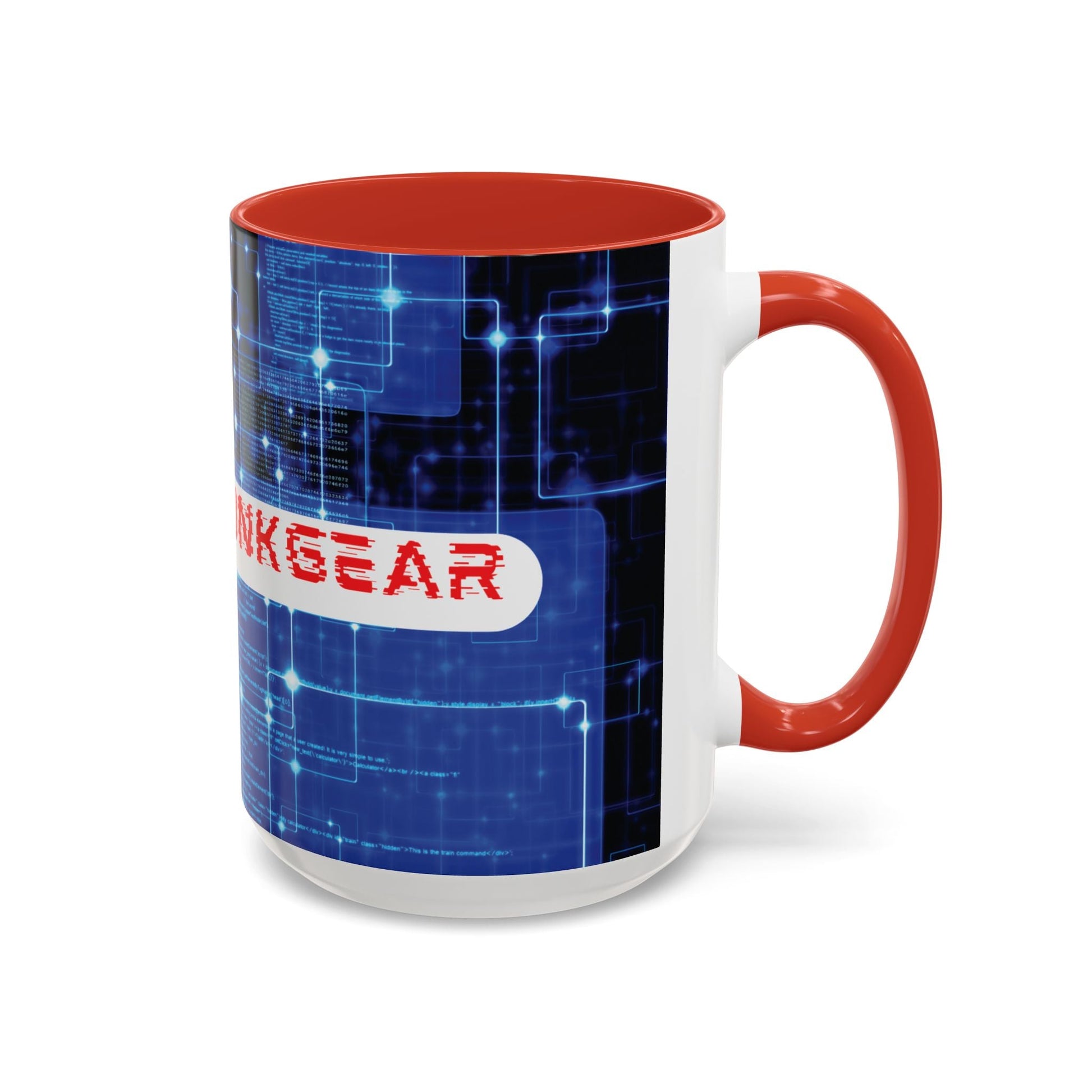 Cypherpunkgear logo Accent Mug by cypherpunkgear – cypherpunkgear.com | Cypherpunk Merch