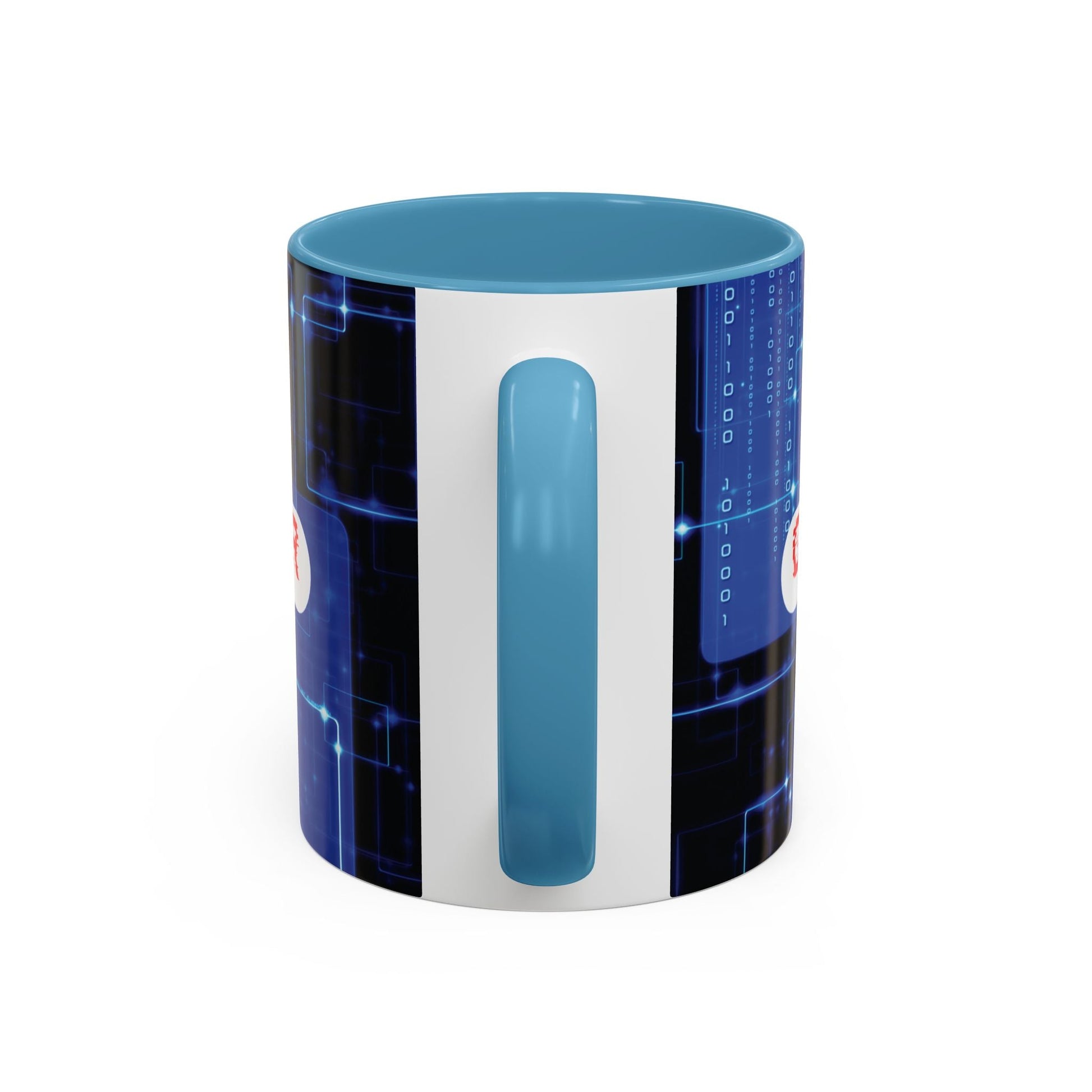 Cypherpunkgear logo Accent Mug by cypherpunkgear – cypherpunkgear.com | Cypherpunk Merch