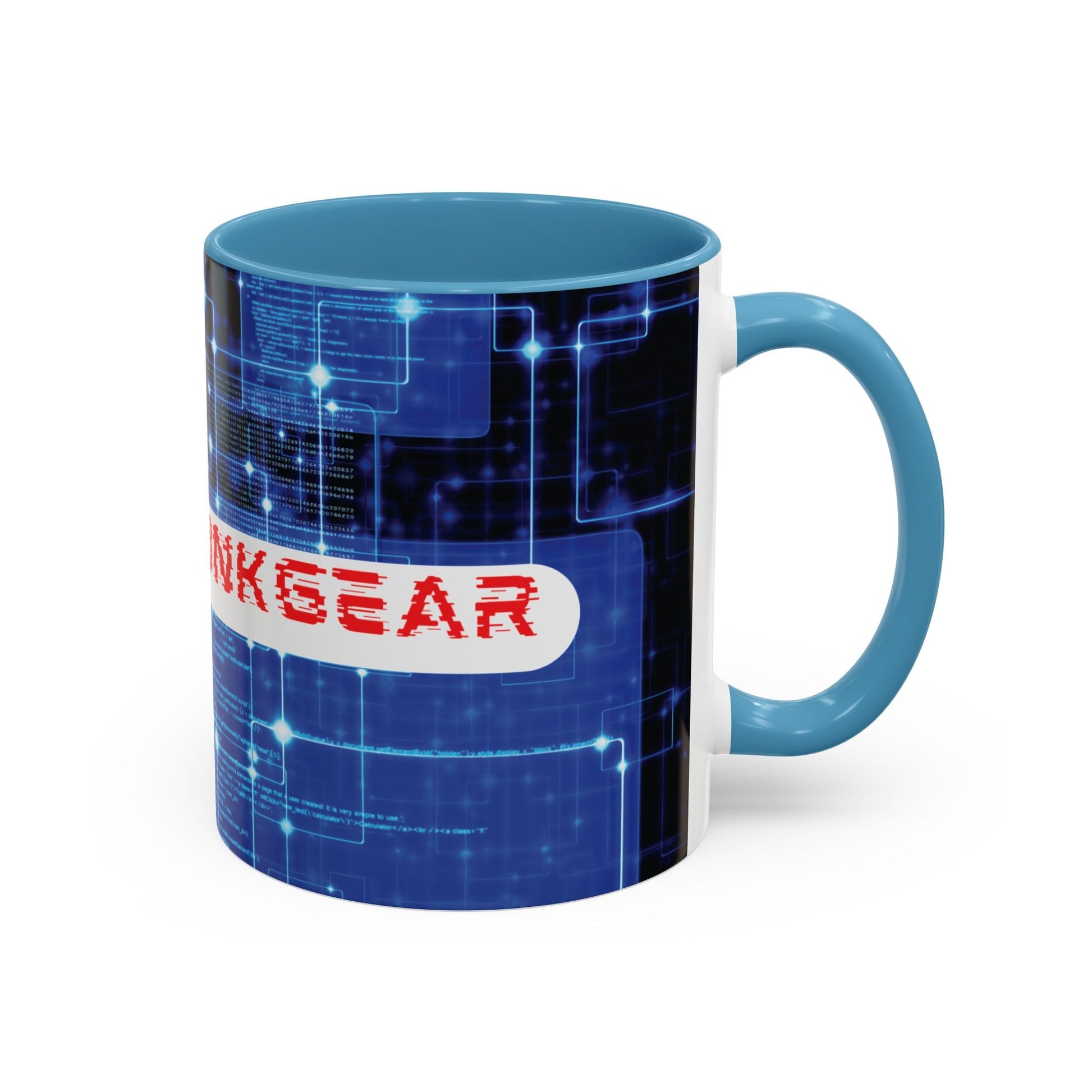 Cypherpunkgear logo Accent Mug by cypherpunkgear – cypherpunkgear.com | Cypherpunk Merch