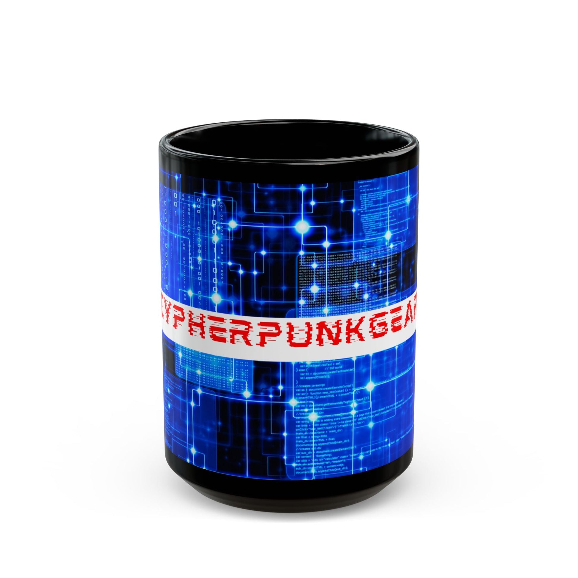 Cypherpunkgear logo Black Mug by cypherpunkgear – cypherpunkgear.com | Cypherpunk Merch