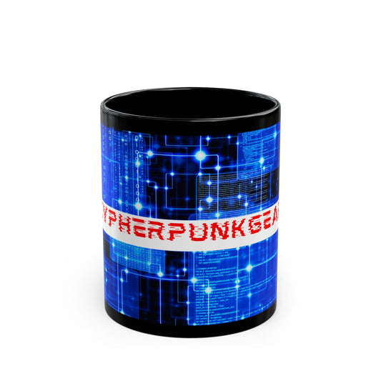 Cypherpunkgear logo Black Mug by cypherpunkgear – cypherpunkgear.com | Cypherpunk Merch