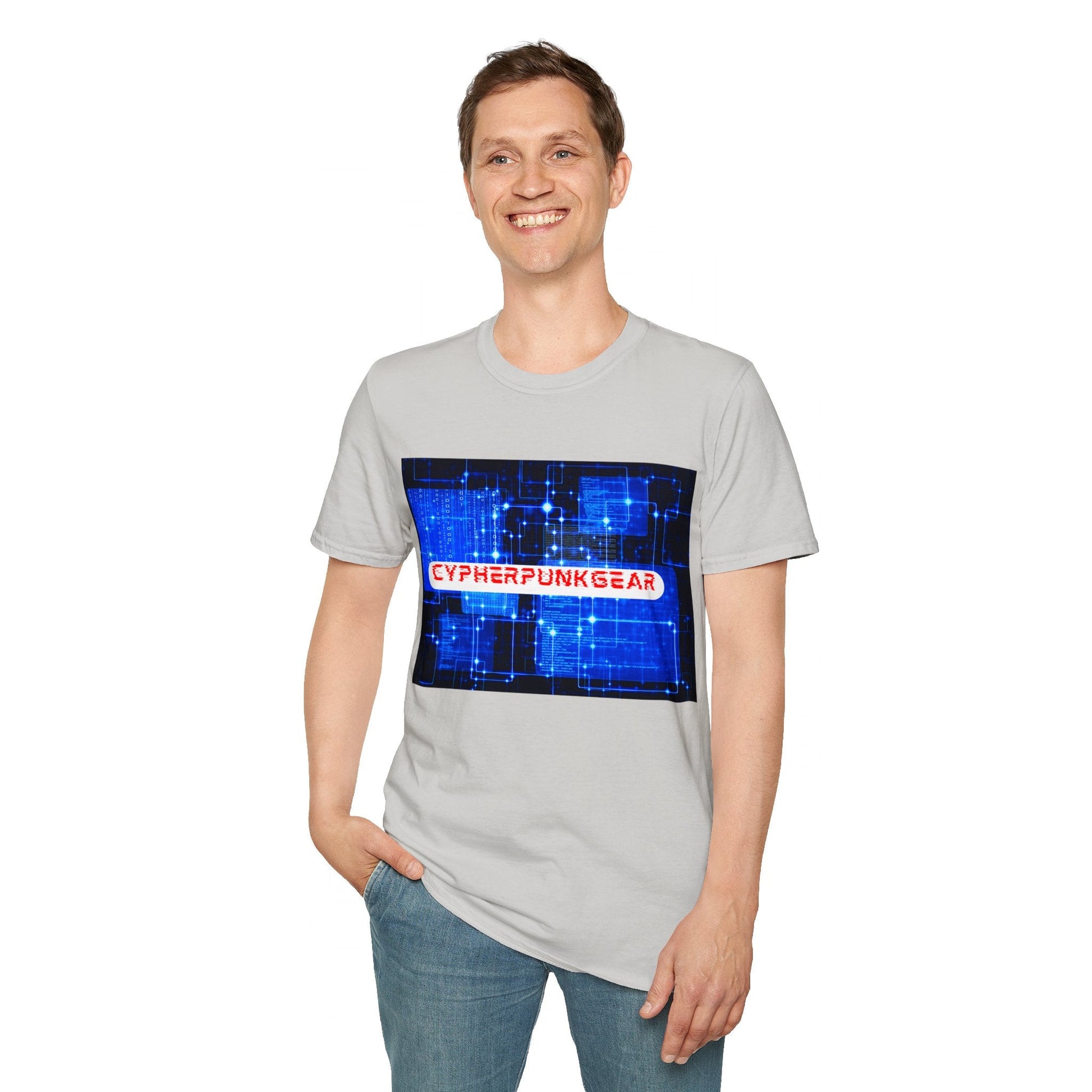 Cypherpunkgear logo Unisex T-Shirt by cypherpunkgear – cypherpunkgear.com | Cypherpunk Merch