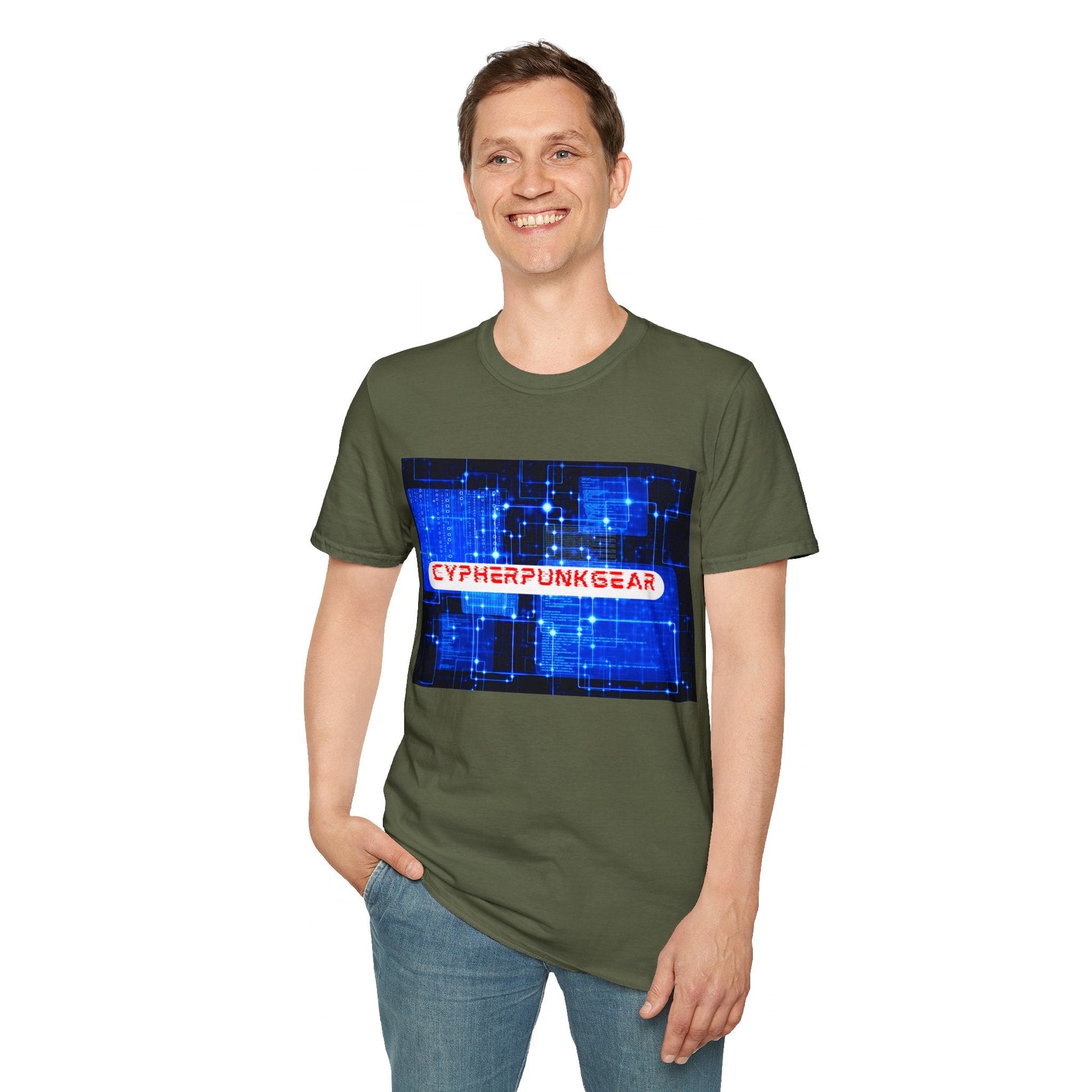 Cypherpunkgear logo Unisex T-Shirt by cypherpunkgear – cypherpunkgear.com | Cypherpunk Merch