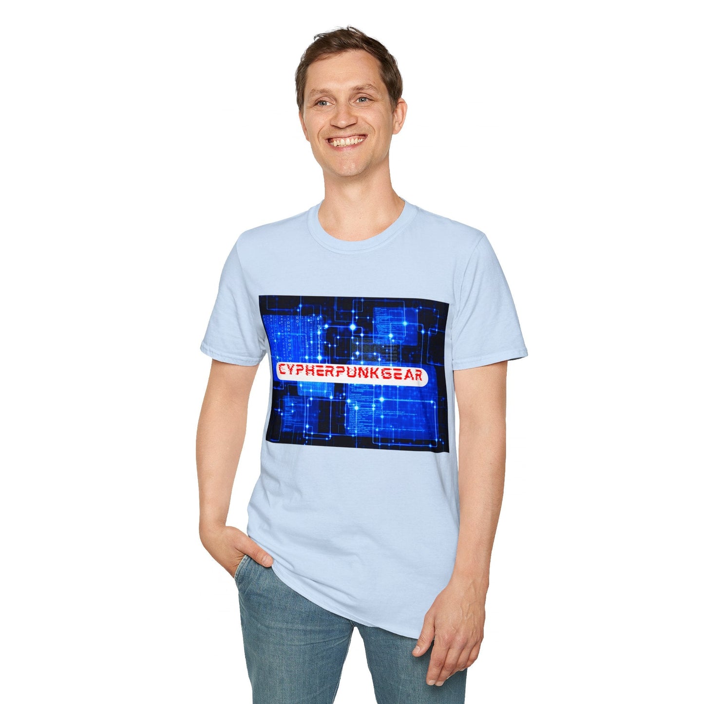 Cypherpunkgear logo Unisex T-Shirt by cypherpunkgear – cypherpunkgear.com | Cypherpunk Merch