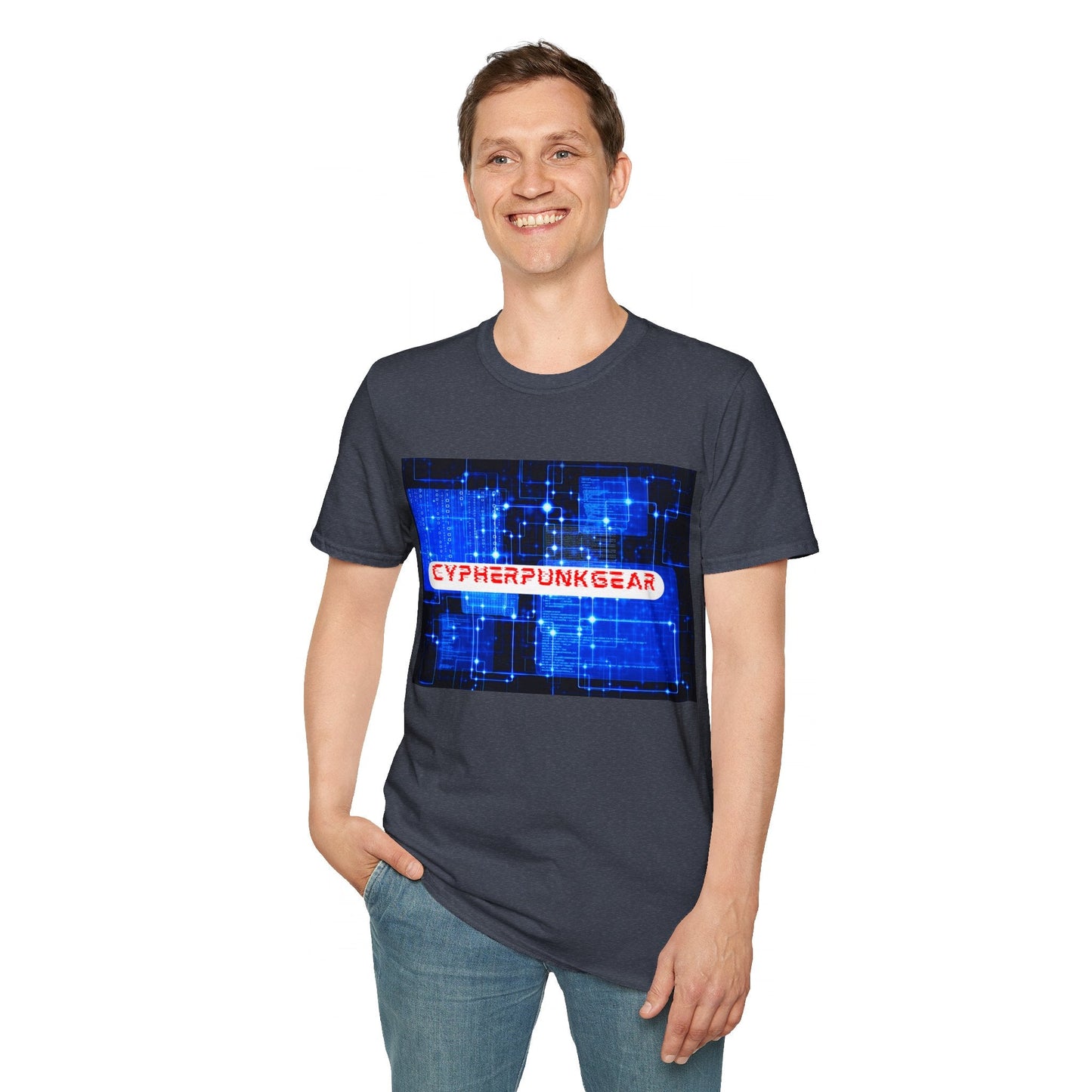 Cypherpunkgear logo Unisex T-Shirt by cypherpunkgear – cypherpunkgear.com | Cypherpunk Merch