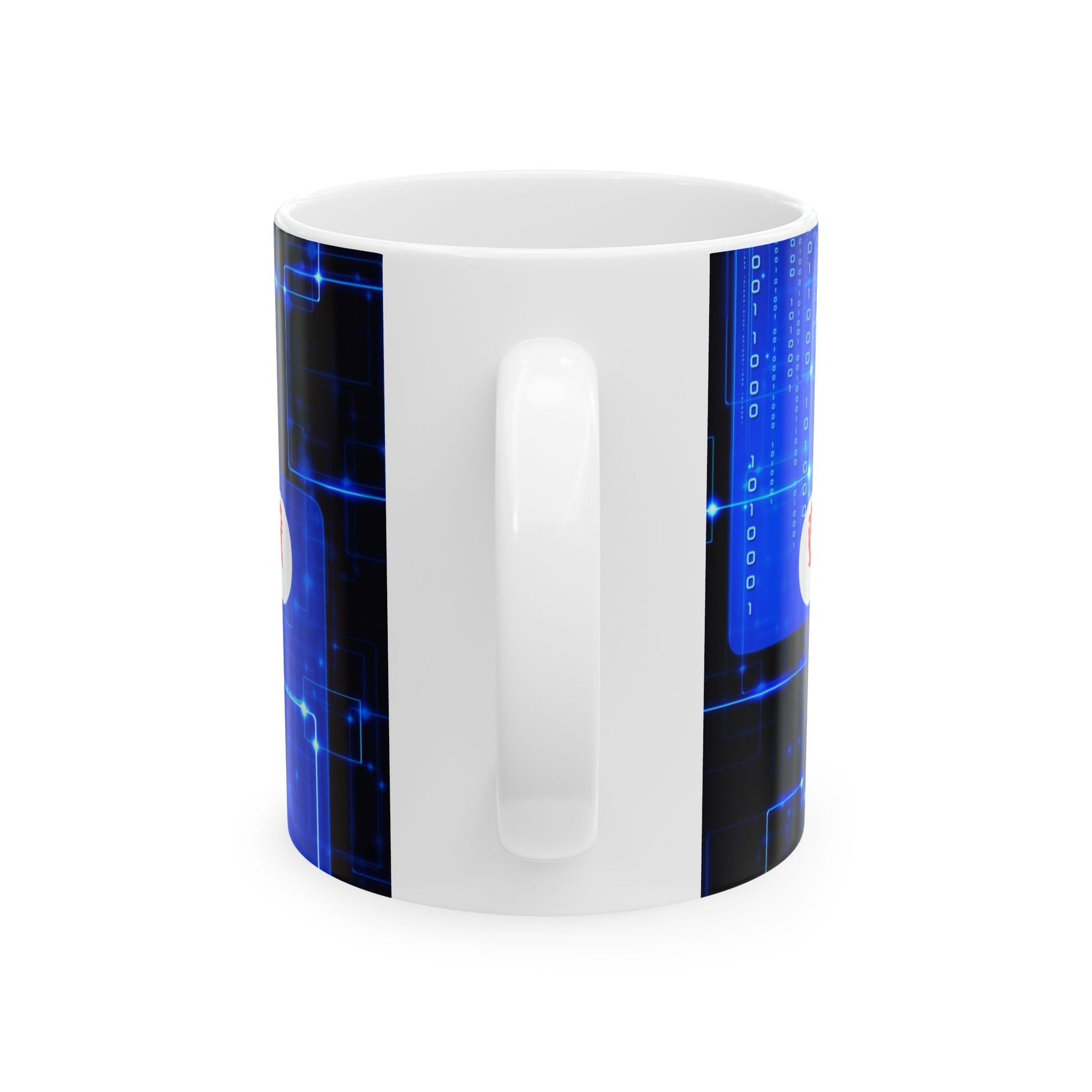 Cypherpunkgear logo White Mug by cypherpunkgear – cypherpunkgear.com | Cypherpunk Merch