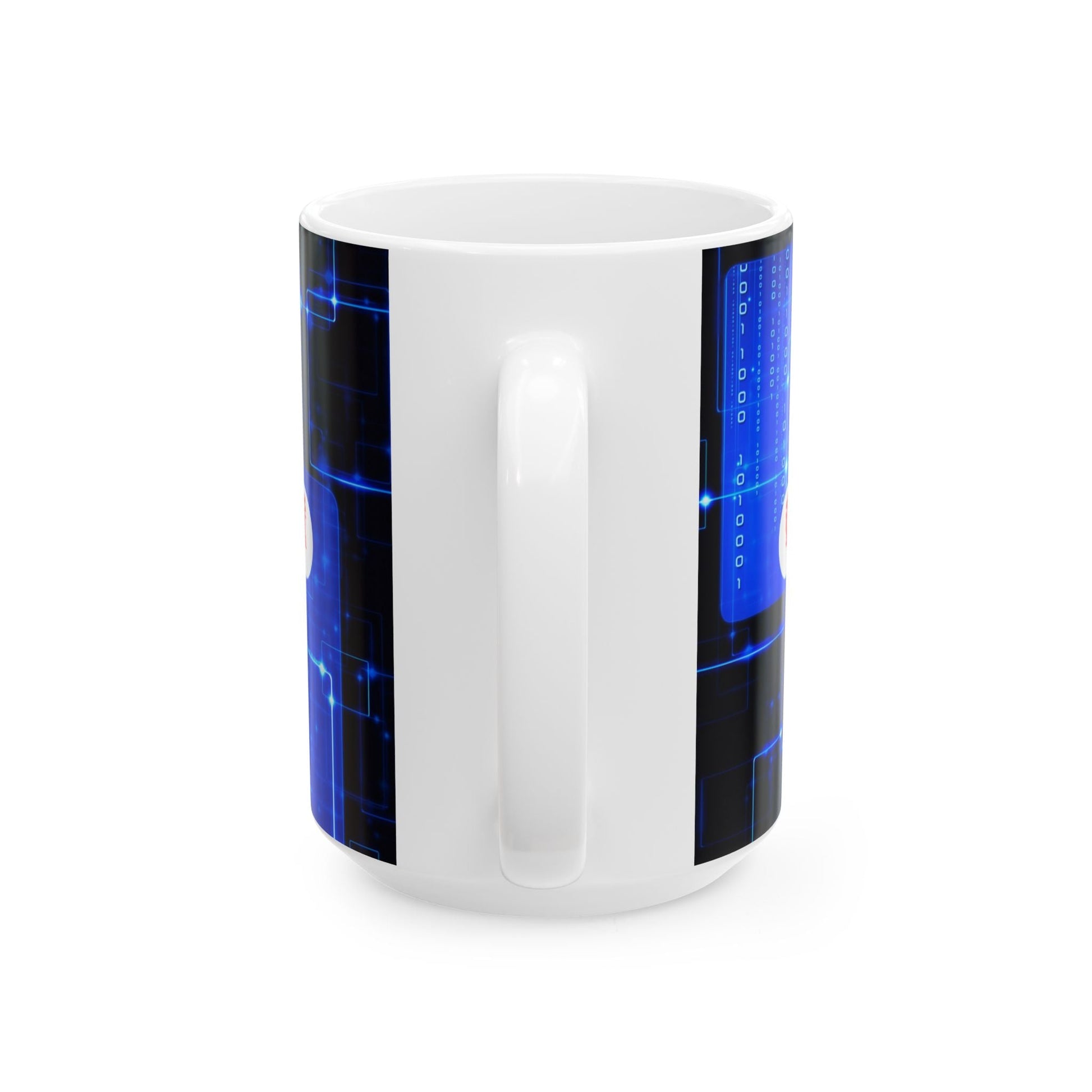 Cypherpunkgear logo White Mug by cypherpunkgear – cypherpunkgear.com | Cypherpunk Merch