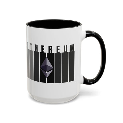 Ethereum (ETH) Accent Mug by cypherpunkgear – cypherpunkgear.com | Cypherpunk Merch