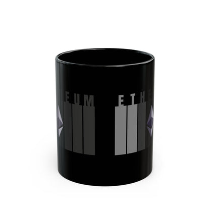 Ethereum (ETH) Black Mug by cypherpunkgear – cypherpunkgear.com | Cypherpunk Merch