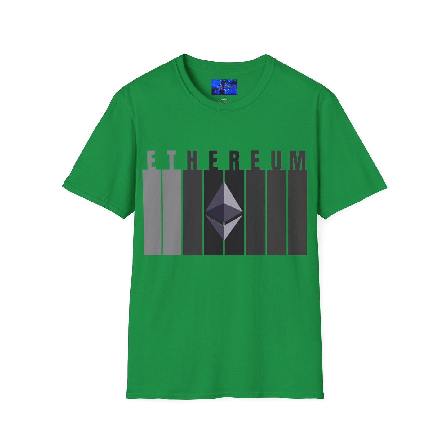 Ethereum (ETH) DKcolors Unisex T-Shirt by cypherpunkgear – cypherpunkgear.com | Cypherpunk Merch