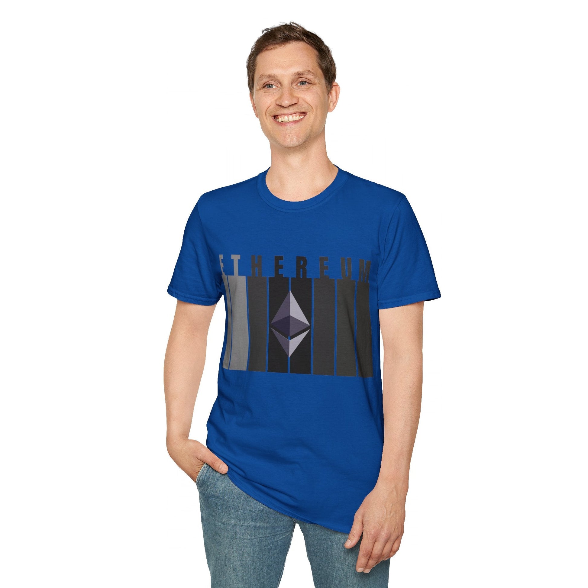 Ethereum (ETH) DKcolors Unisex T-Shirt by cypherpunkgear – cypherpunkgear.com | Cypherpunk Merch