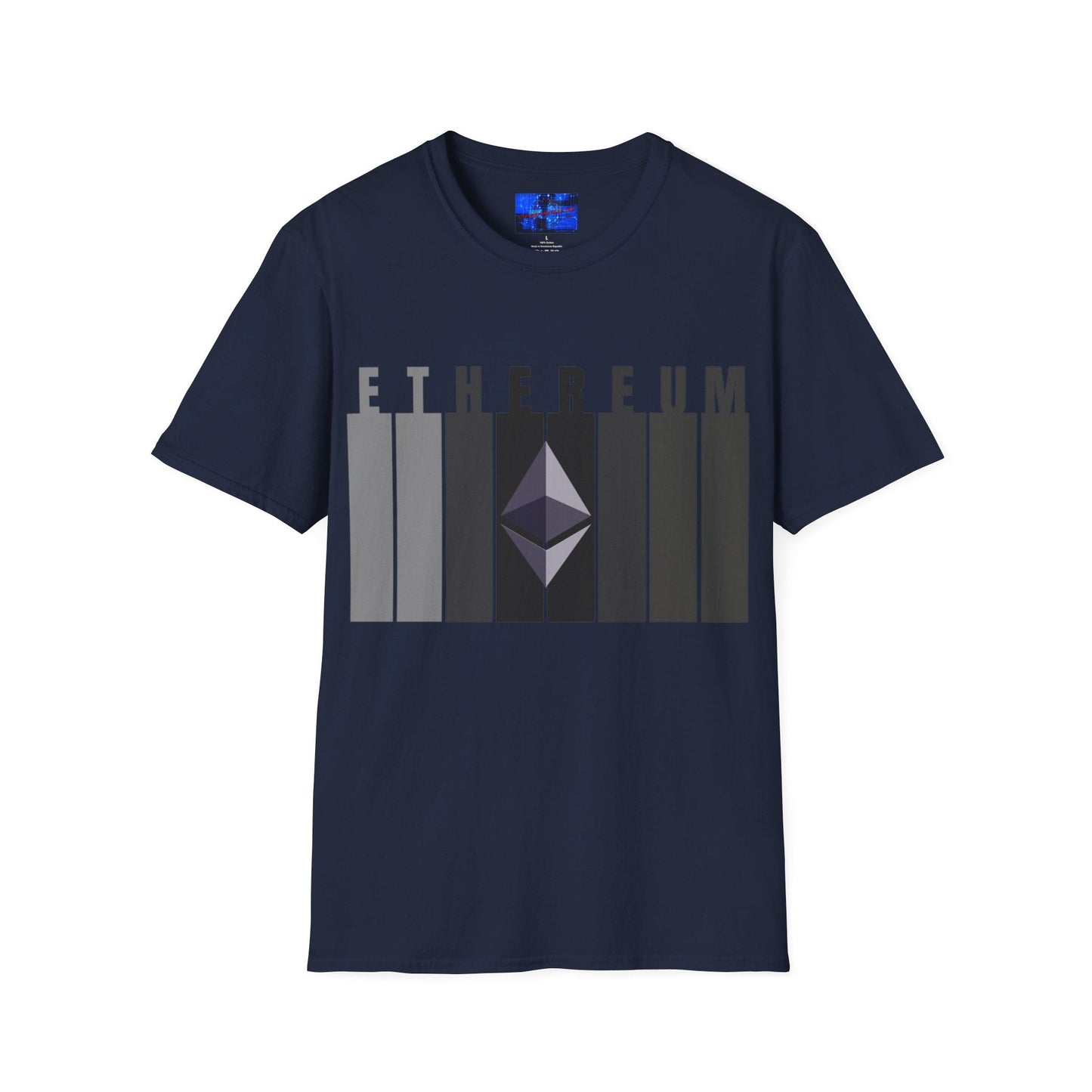 Ethereum (ETH) DKcolors Unisex T-Shirt by cypherpunkgear – cypherpunkgear.com | Cypherpunk Merch