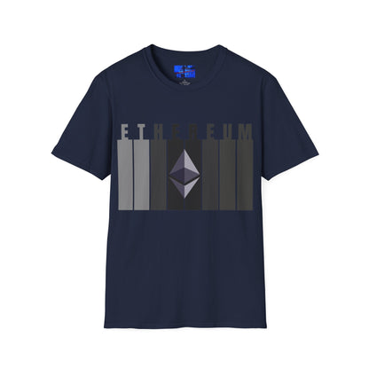 Ethereum (ETH) DKcolors Unisex T-Shirt by cypherpunkgear – cypherpunkgear.com | Cypherpunk Merch