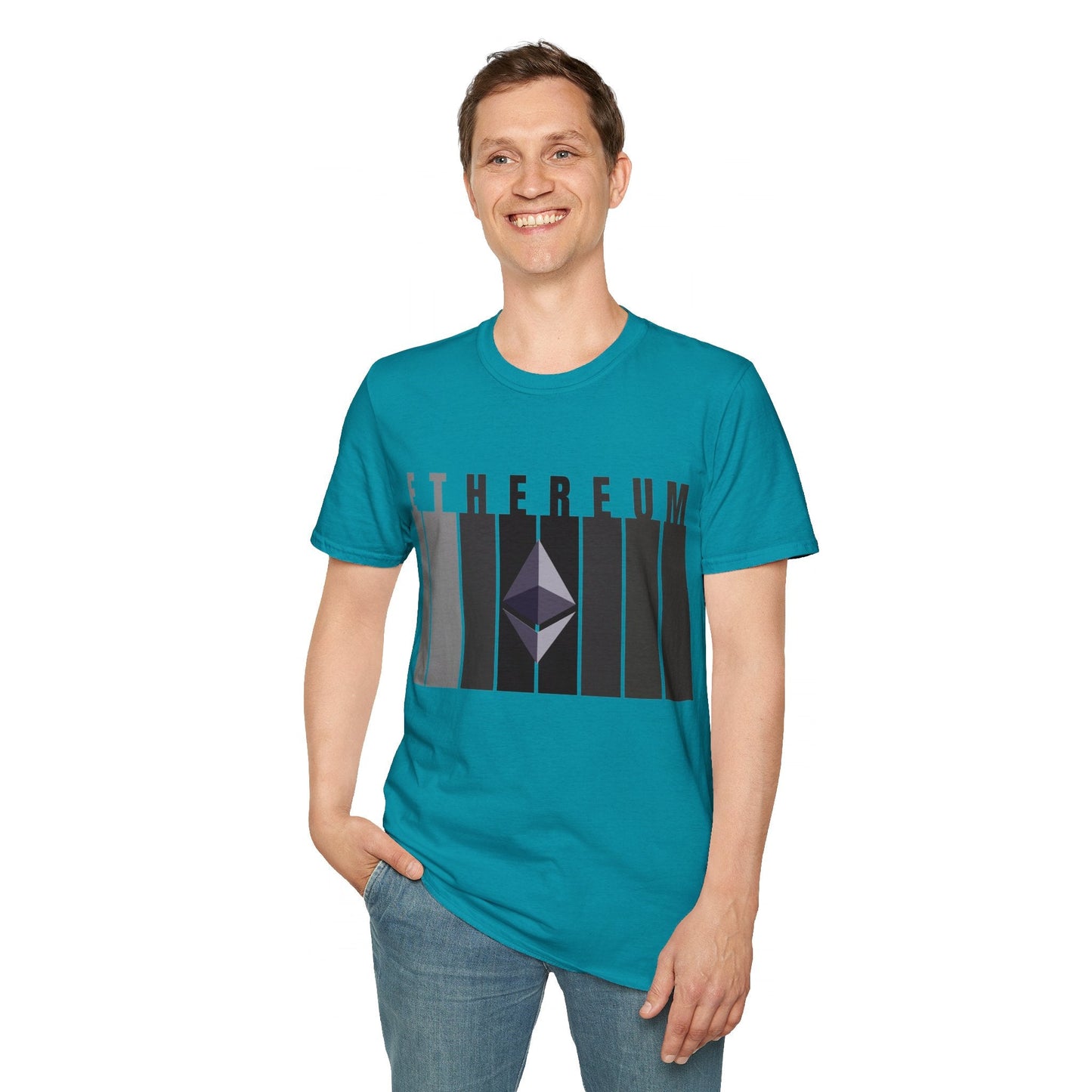Ethereum (ETH) DKcolors Unisex T-Shirt by cypherpunkgear – cypherpunkgear.com | Cypherpunk Merch
