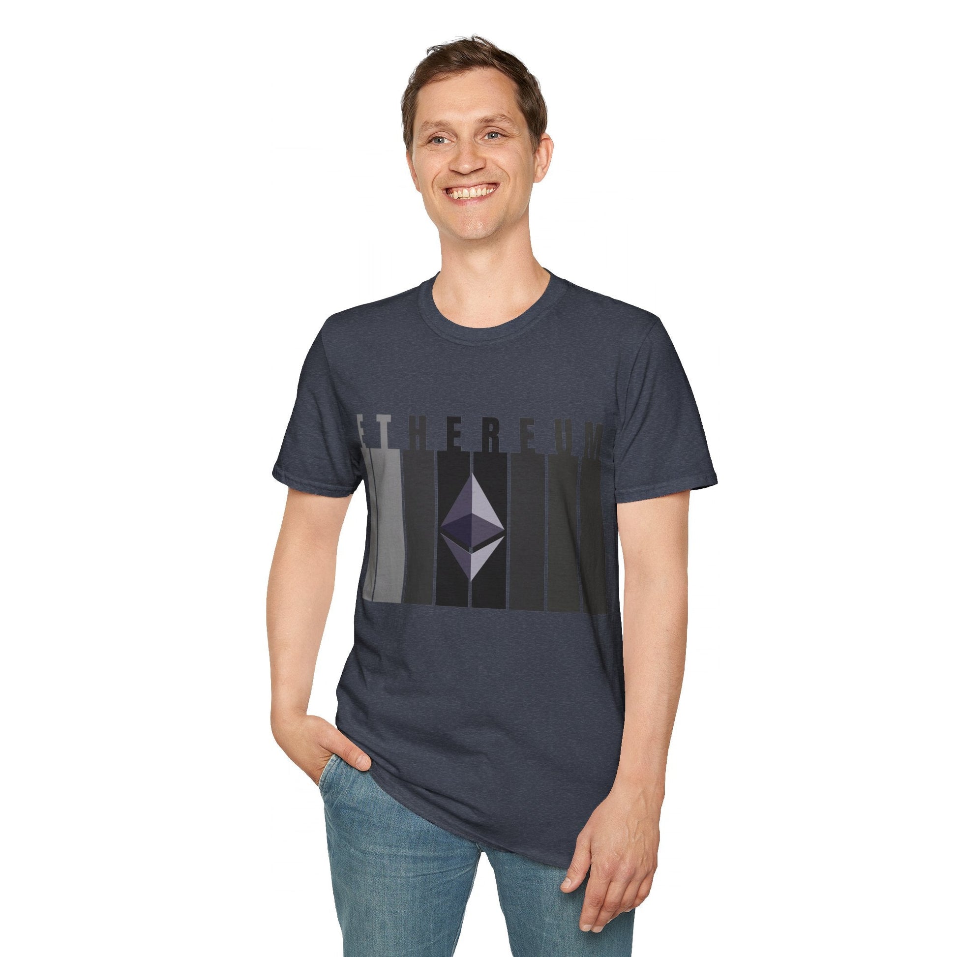 Ethereum (ETH) DKcolors Unisex T-Shirt by cypherpunkgear – cypherpunkgear.com | Cypherpunk Merch