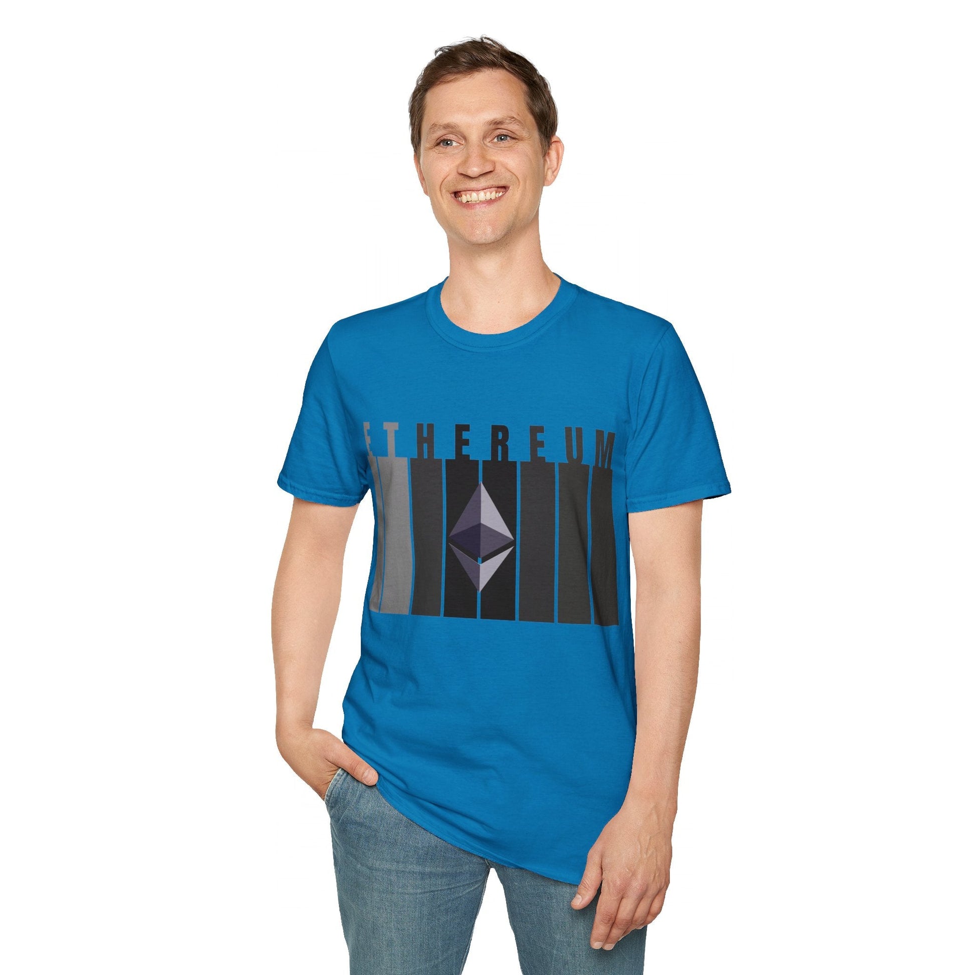 Ethereum (ETH) DKcolors Unisex T-Shirt by cypherpunkgear – cypherpunkgear.com | Cypherpunk Merch