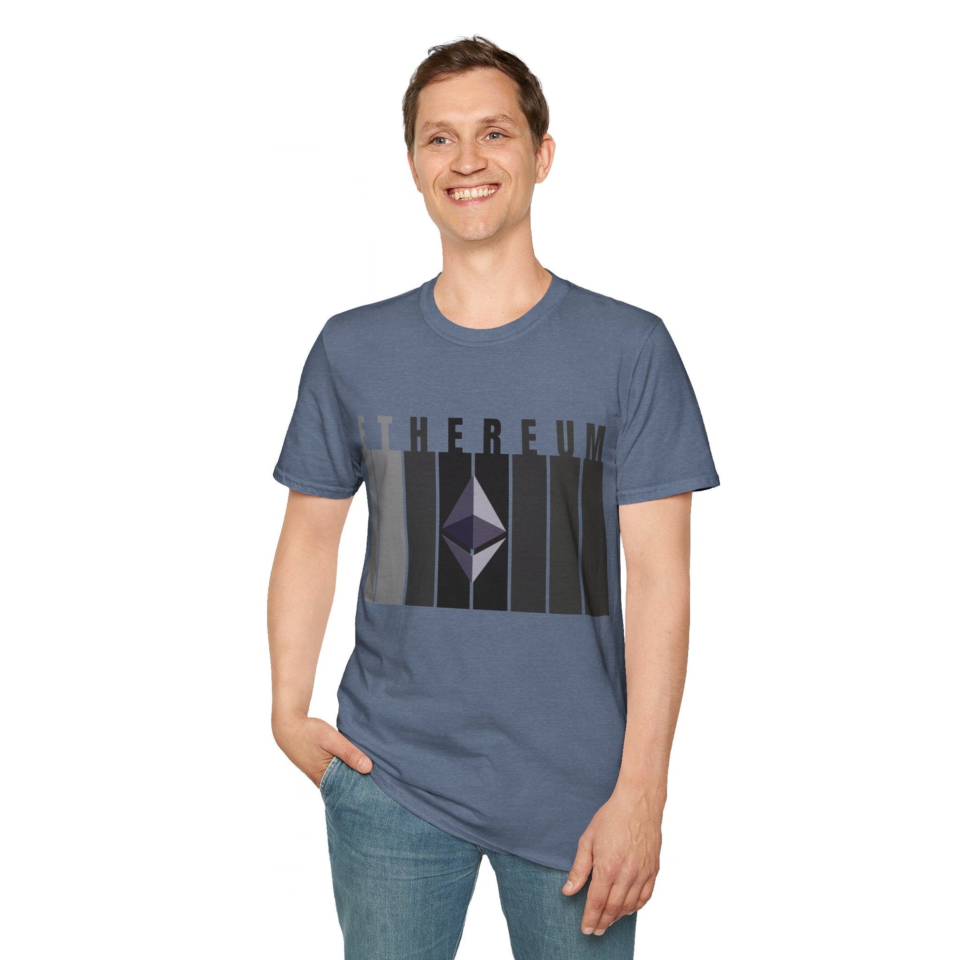 Ethereum (ETH) DKcolors Unisex T-Shirt by cypherpunkgear – cypherpunkgear.com | Cypherpunk Merch
