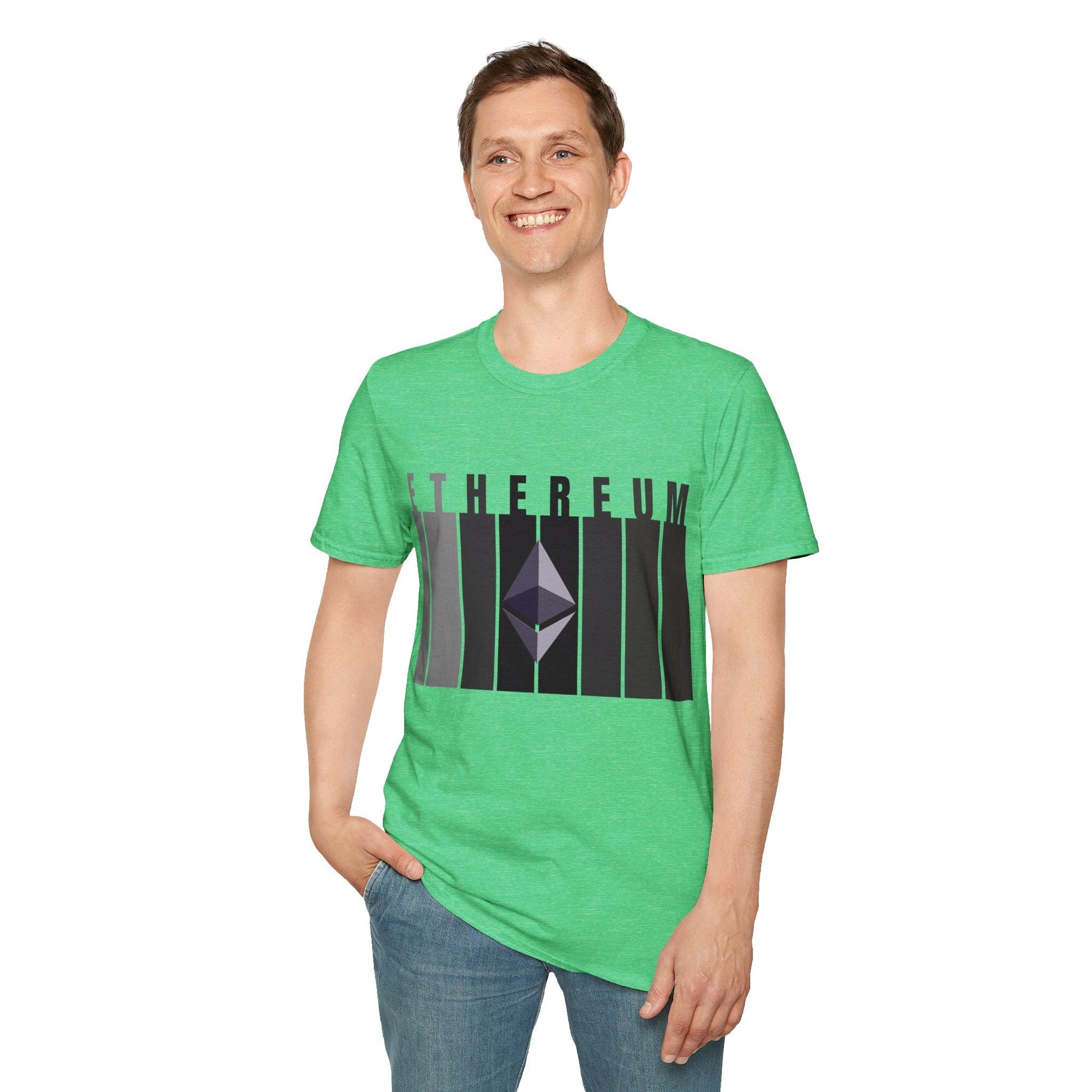 Ethereum (ETH) DKcolors Unisex T-Shirt by cypherpunkgear – cypherpunkgear.com | Cypherpunk Merch