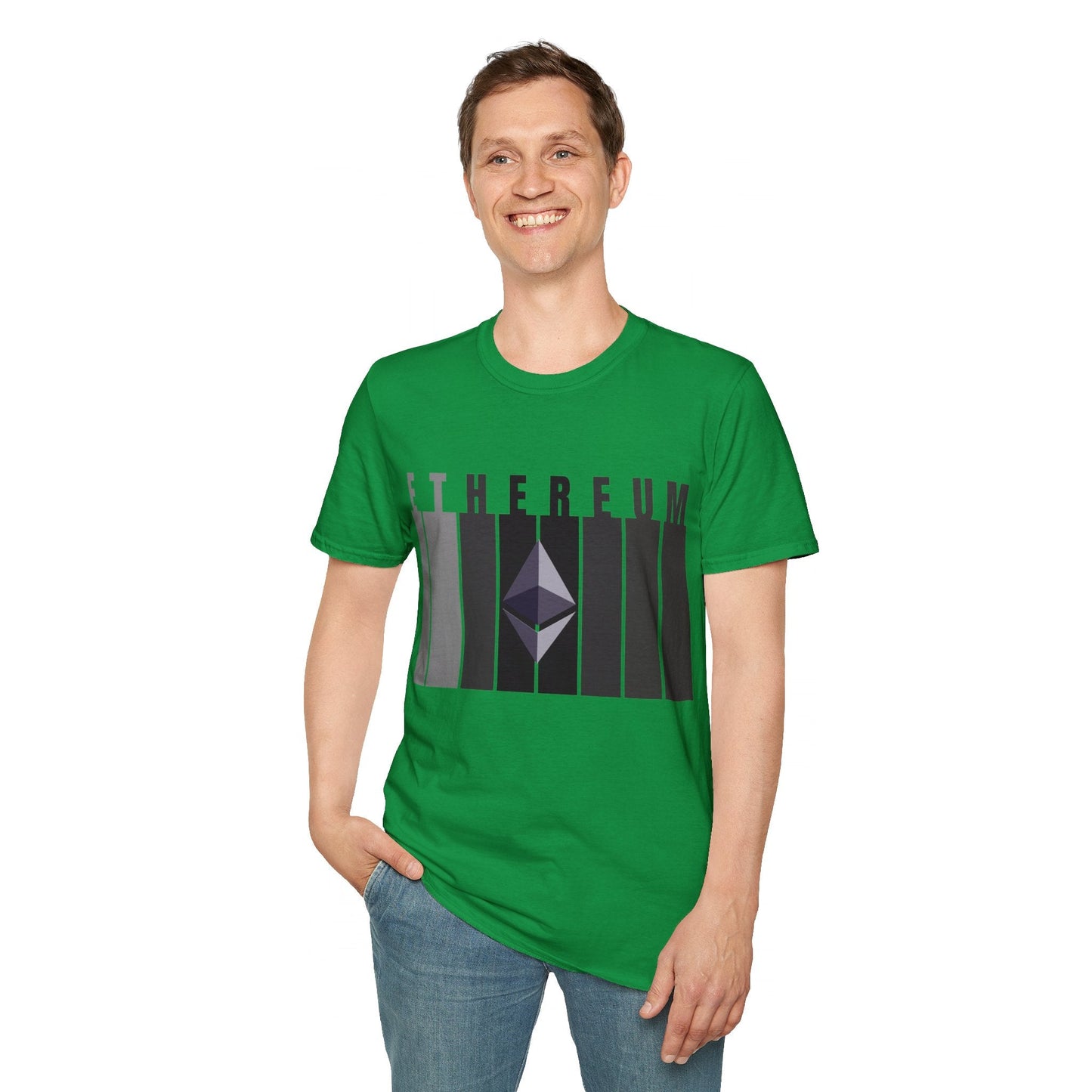 Ethereum (ETH) DKcolors Unisex T-Shirt by cypherpunkgear – cypherpunkgear.com | Cypherpunk Merch