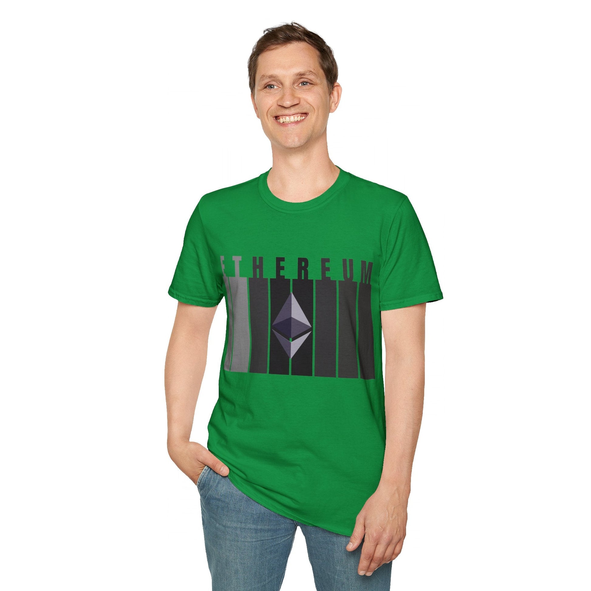 Ethereum (ETH) DKcolors Unisex T-Shirt by cypherpunkgear – cypherpunkgear.com | Cypherpunk Merch