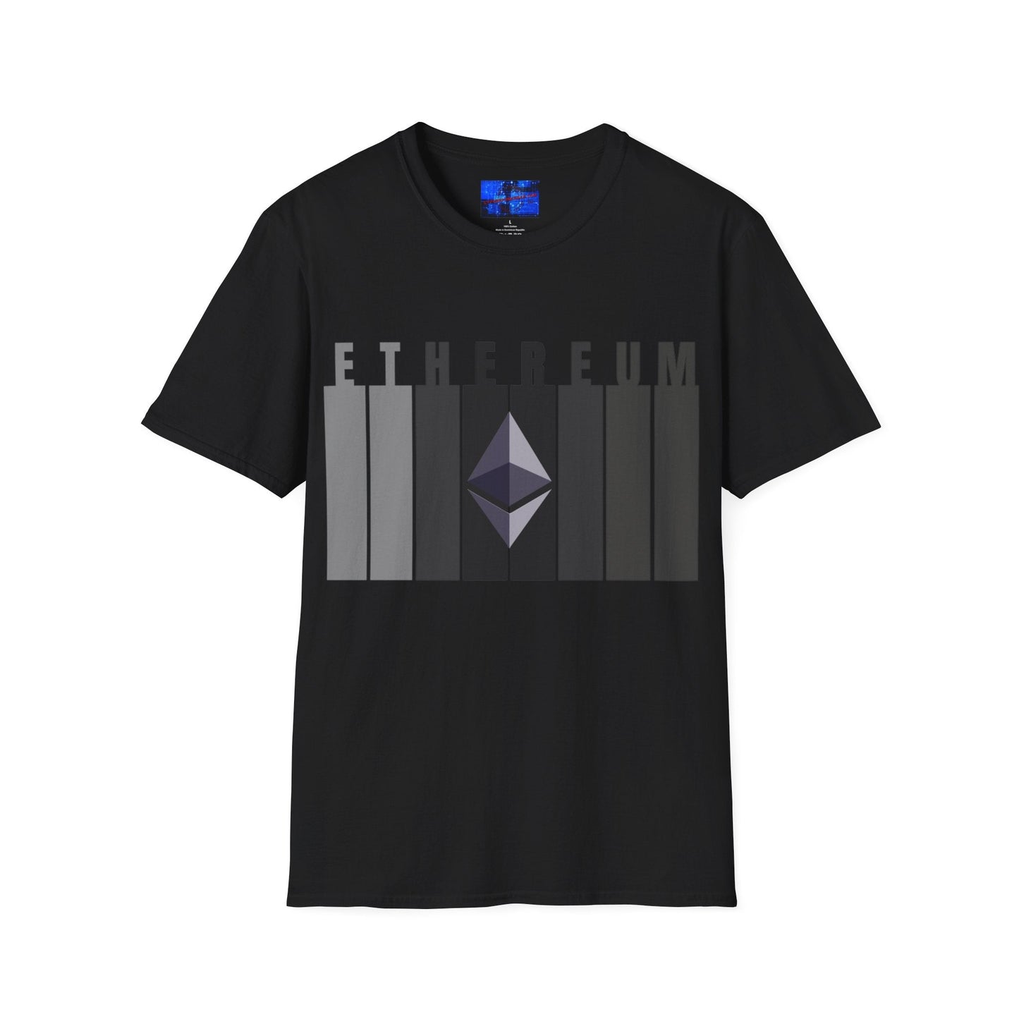 Ethereum (ETH) DKcolors Unisex T-Shirt by cypherpunkgear – cypherpunkgear.com | Cypherpunk Merch