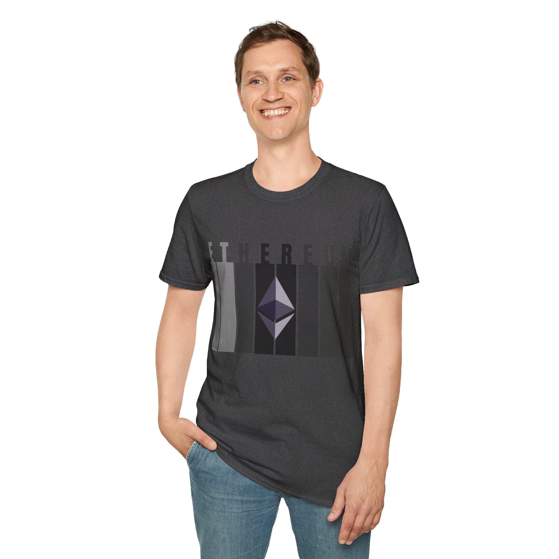 Ethereum (ETH) DKcolors Unisex T-Shirt by cypherpunkgear – cypherpunkgear.com | Cypherpunk Merch