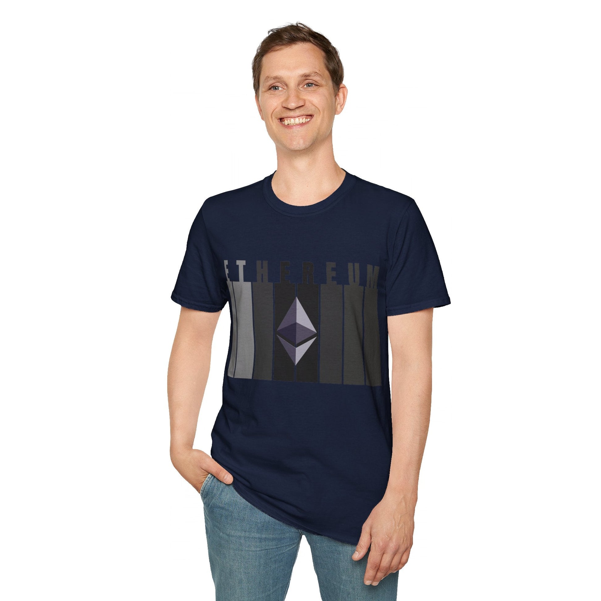 Ethereum (ETH) DKcolors Unisex T-Shirt by cypherpunkgear – cypherpunkgear.com | Cypherpunk Merch