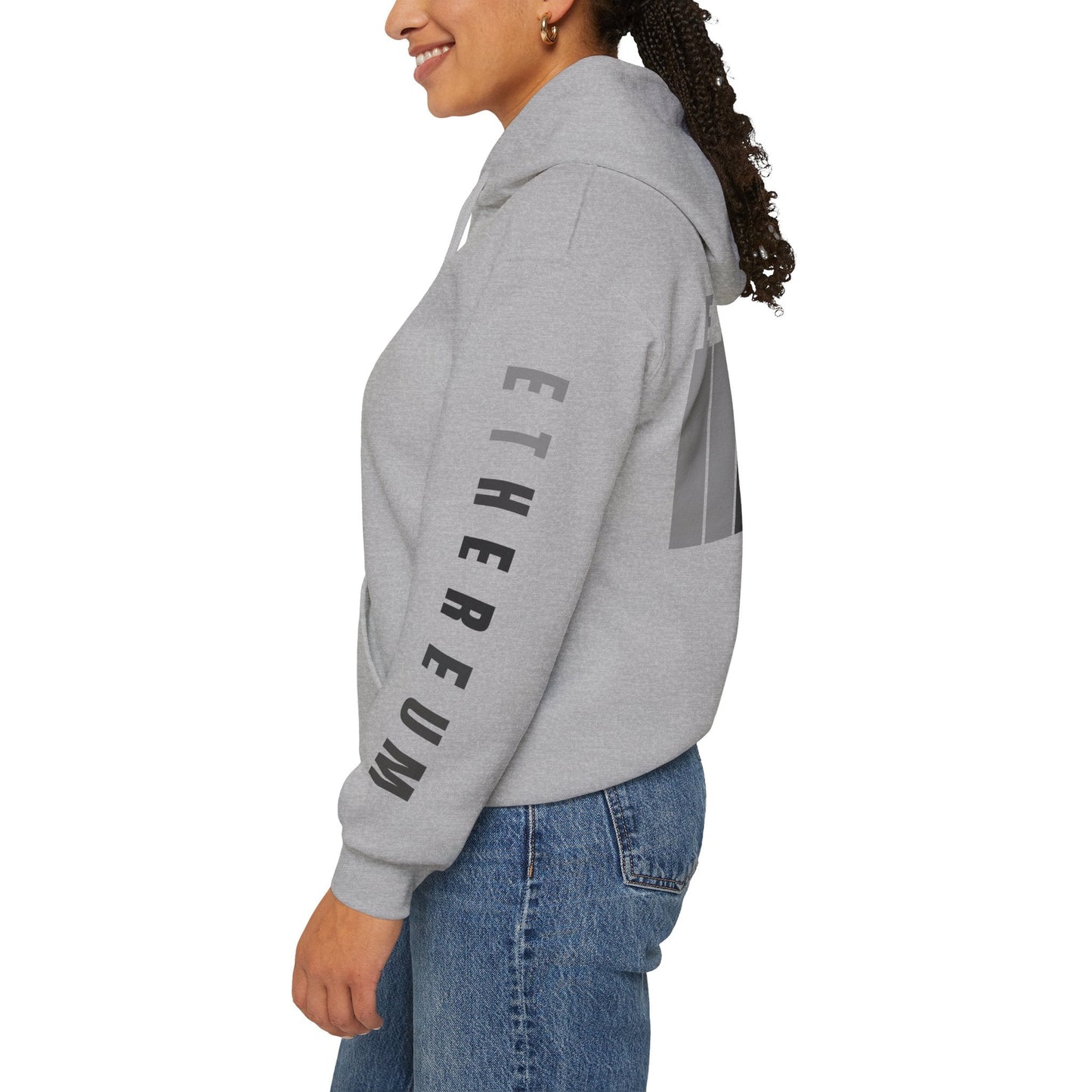 Ethereum (ETH) Hoodie Unisex Heavy Blend™ Hooded Sweatshirt by cypherpunkgear – cypherpunkgear.com | Cypherpunk Merch