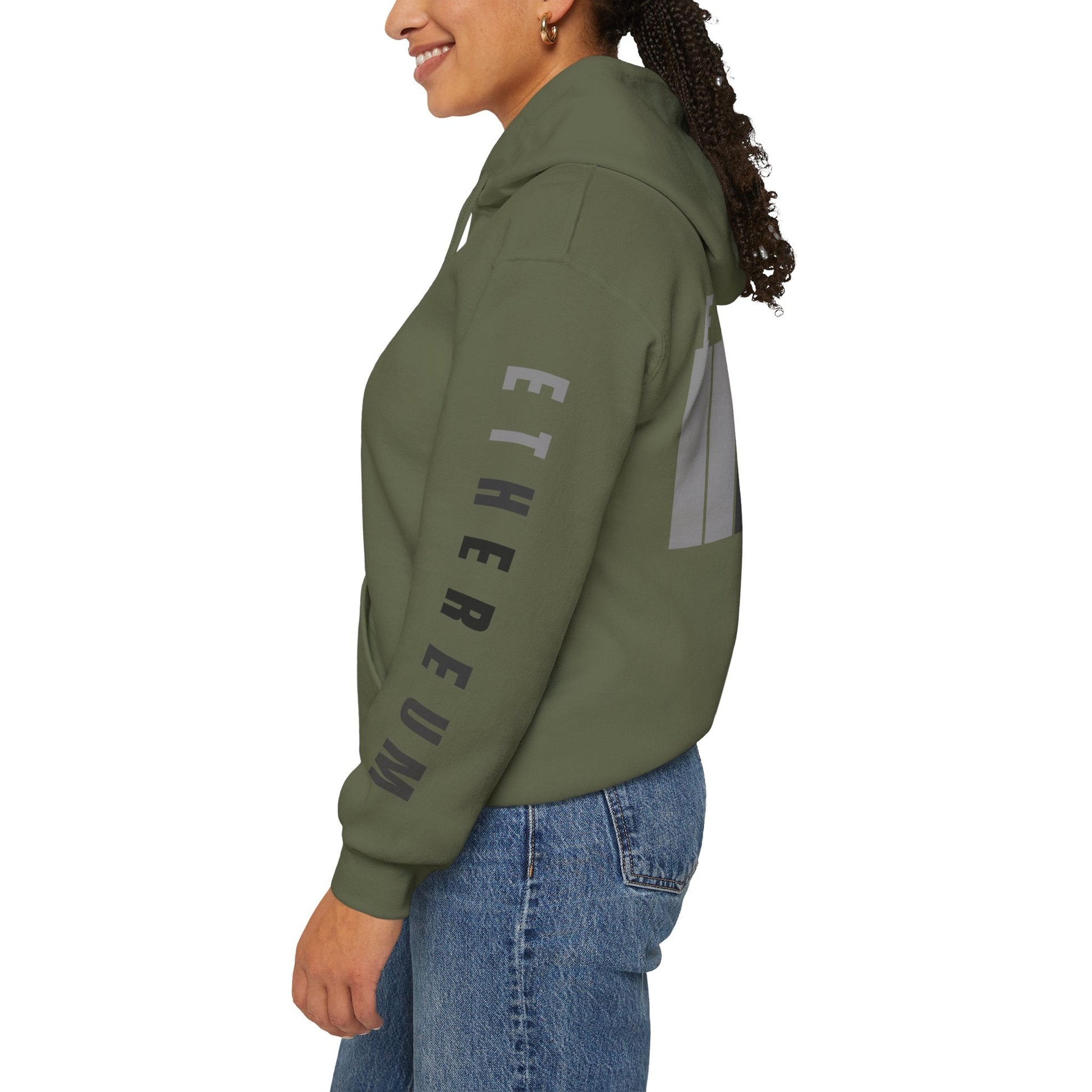 Ethereum (ETH) Hoodie Unisex Heavy Blend™ Hooded Sweatshirt by cypherpunkgear – cypherpunkgear.com | Cypherpunk Merch