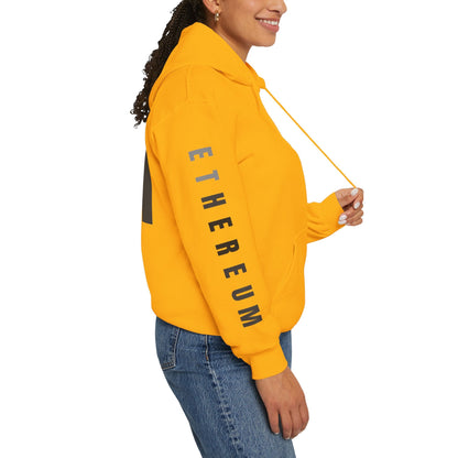Ethereum (ETH) Hoodie Unisex Heavy Blend™ Hooded Sweatshirt by cypherpunkgear – cypherpunkgear.com | Cypherpunk Merch