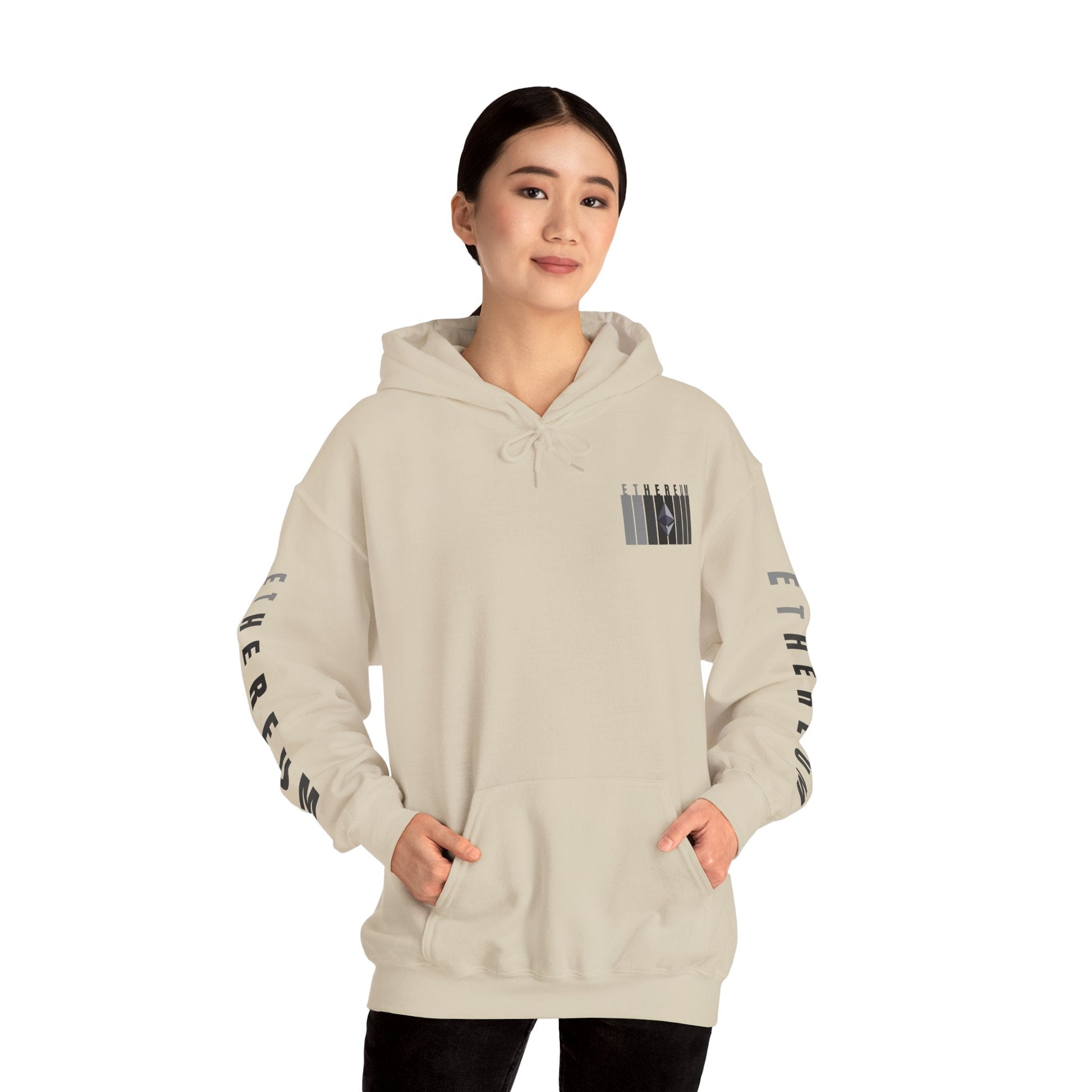 Ethereum (ETH) Hoodie Unisex Heavy Blend™ Hooded Sweatshirt by cypherpunkgear – cypherpunkgear.com | Cypherpunk Merch