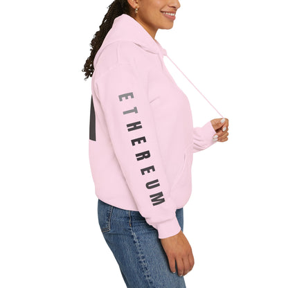 Ethereum (ETH) Hoodie Unisex Heavy Blend™ Hooded Sweatshirt by cypherpunkgear – cypherpunkgear.com | Cypherpunk Merch