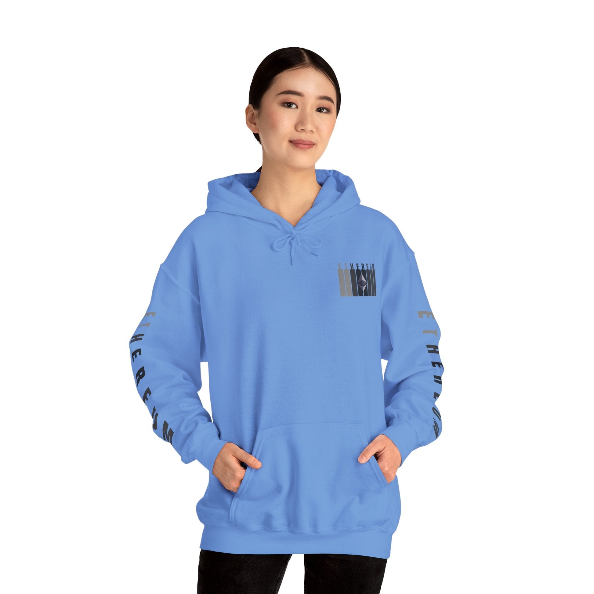 Ethereum (ETH) Hoodie Unisex Heavy Blend™ Hooded Sweatshirt by cypherpunkgear – cypherpunkgear.com | Cypherpunk Merch