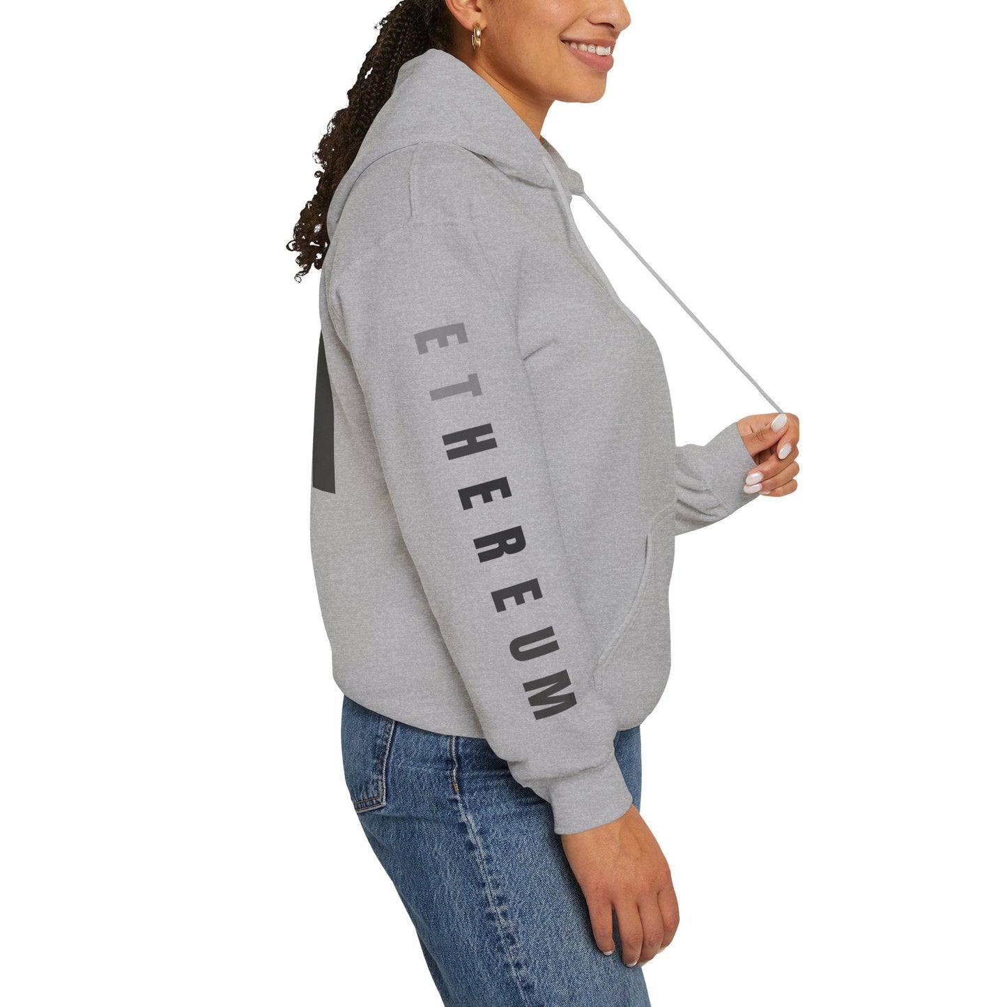 Ethereum (ETH) Hoodie Unisex Heavy Blend™ Hooded Sweatshirt by cypherpunkgear – cypherpunkgear.com | Cypherpunk Merch