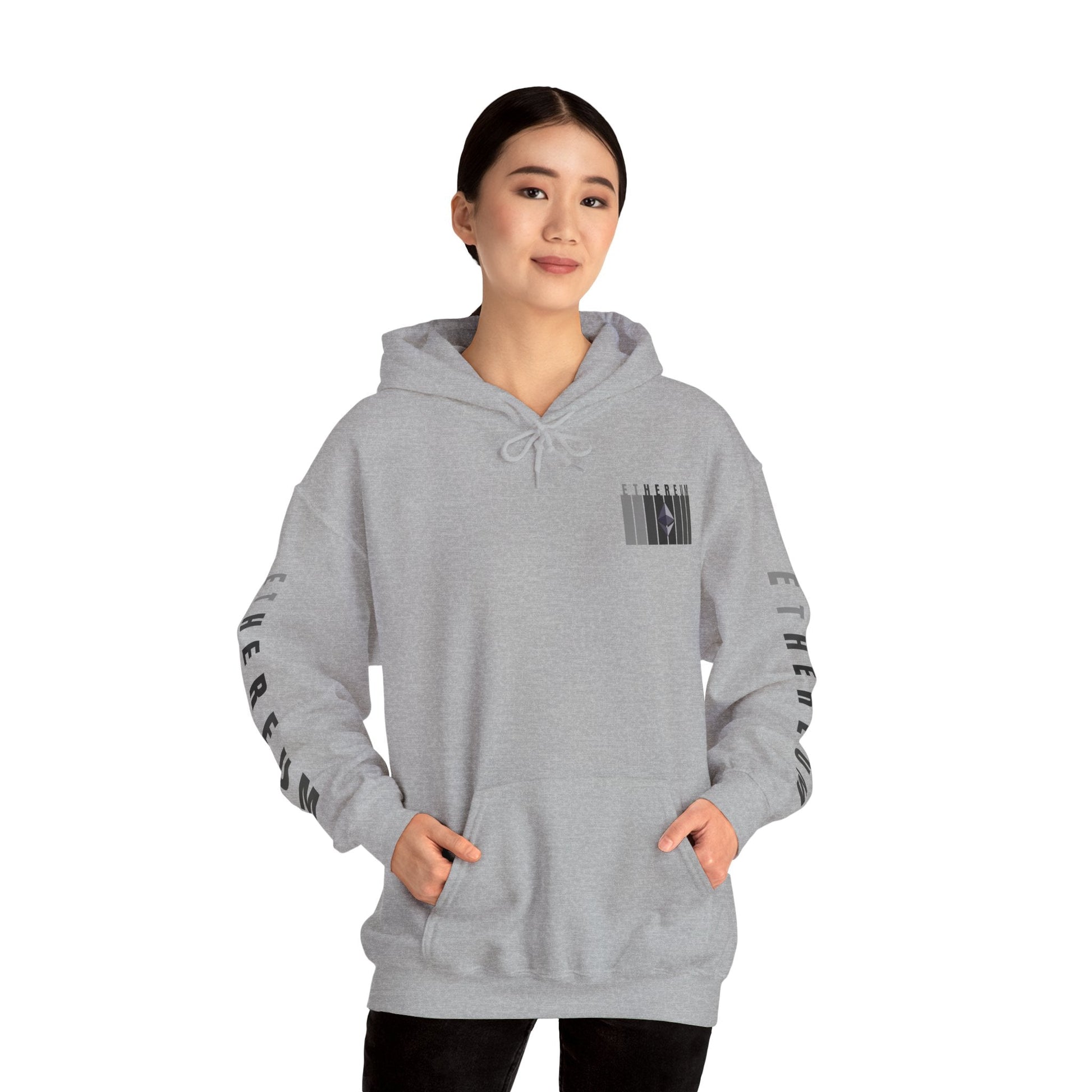 Ethereum (ETH) Hoodie Unisex Heavy Blend™ Hooded Sweatshirt by cypherpunkgear – cypherpunkgear.com | Cypherpunk Merch