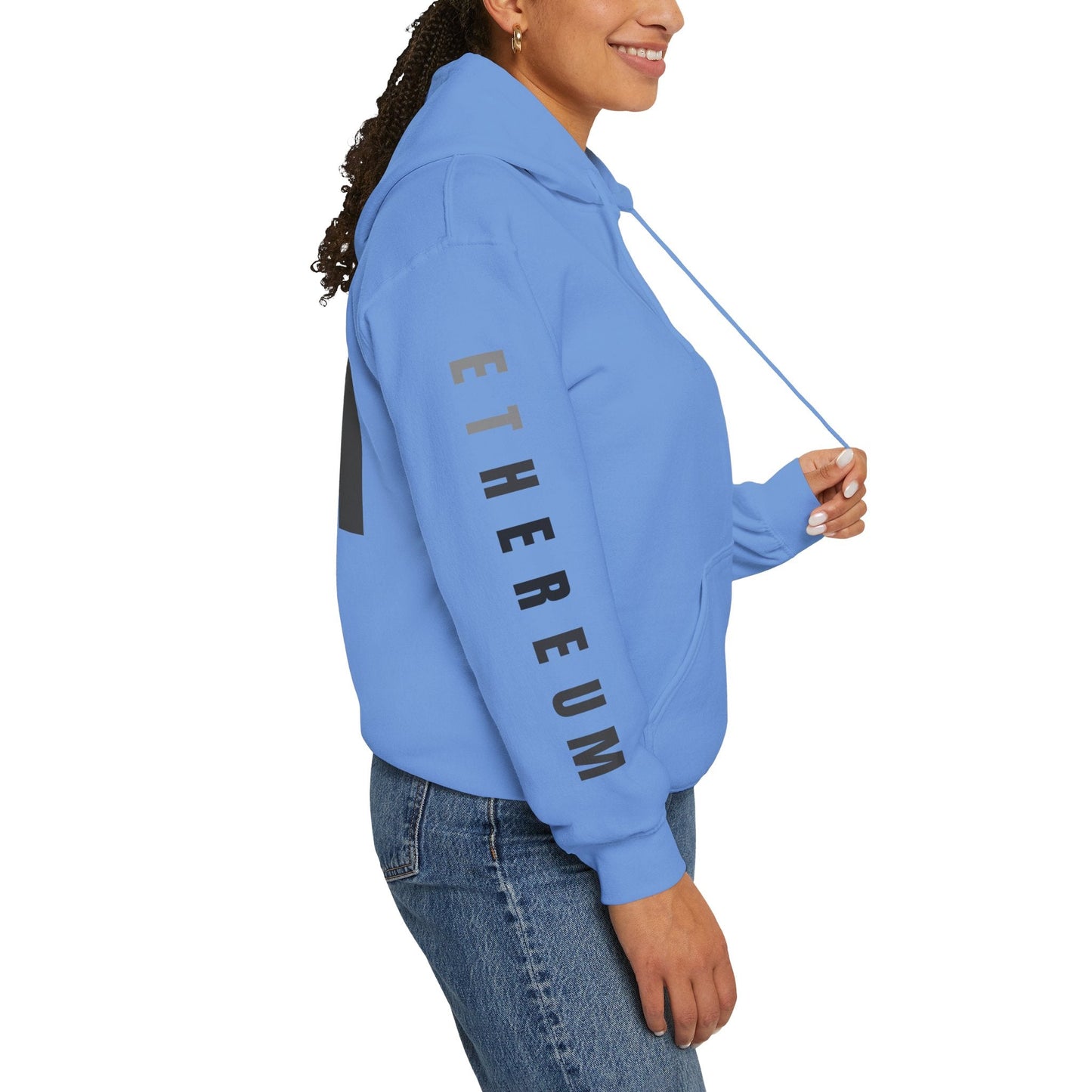 Ethereum (ETH) Hoodie Unisex Heavy Blend™ Hooded Sweatshirt by cypherpunkgear – cypherpunkgear.com | Cypherpunk Merch