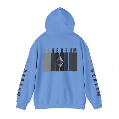 Ethereum (ETH) Hoodie Unisex Heavy Blend™ Hooded Sweatshirt by cypherpunkgear – cypherpunkgear.com | Cypherpunk Merch