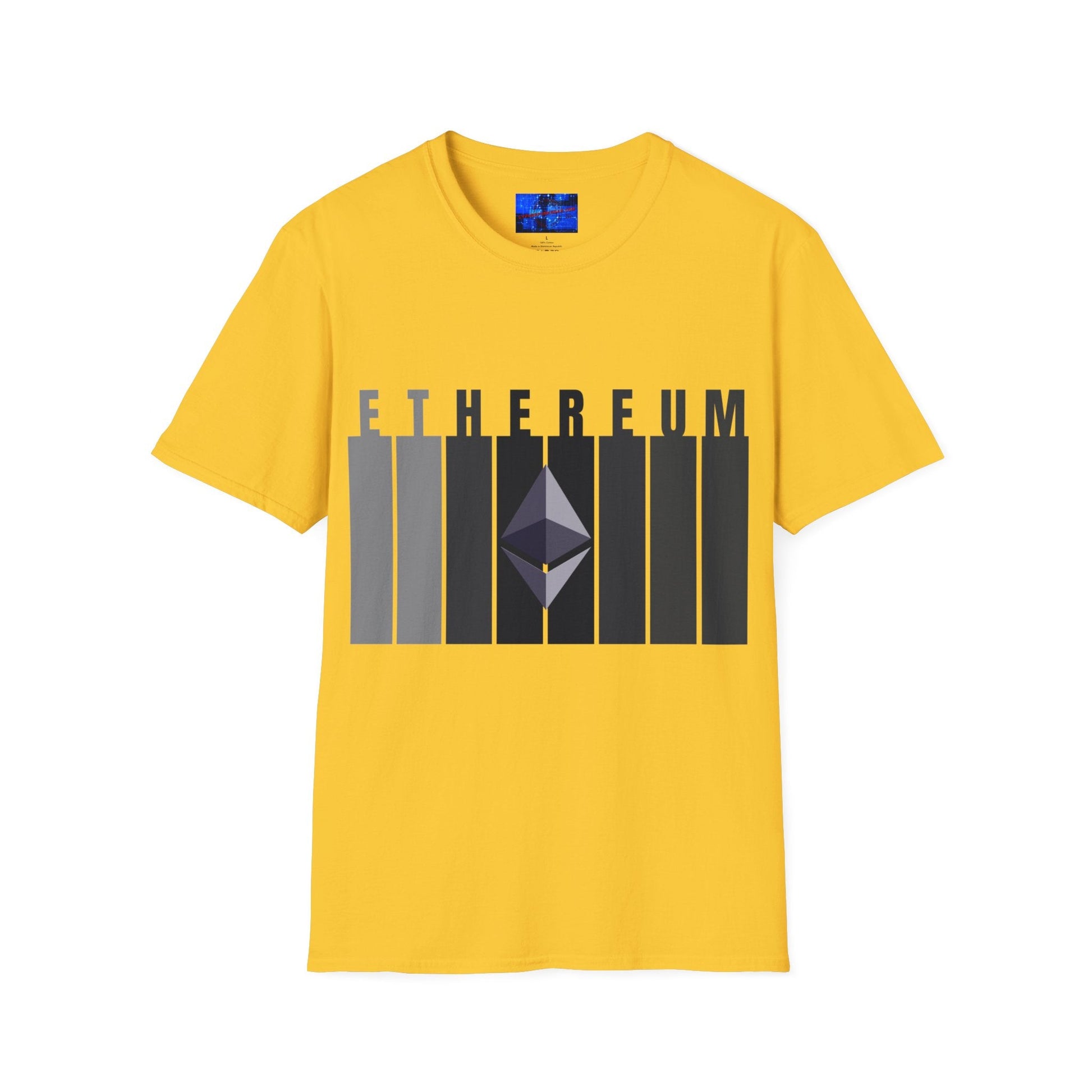 Ethereum (ETH) LTcolors Unisex T-Shirt by cypherpunkgear – cypherpunkgear.com | Cypherpunk Merch